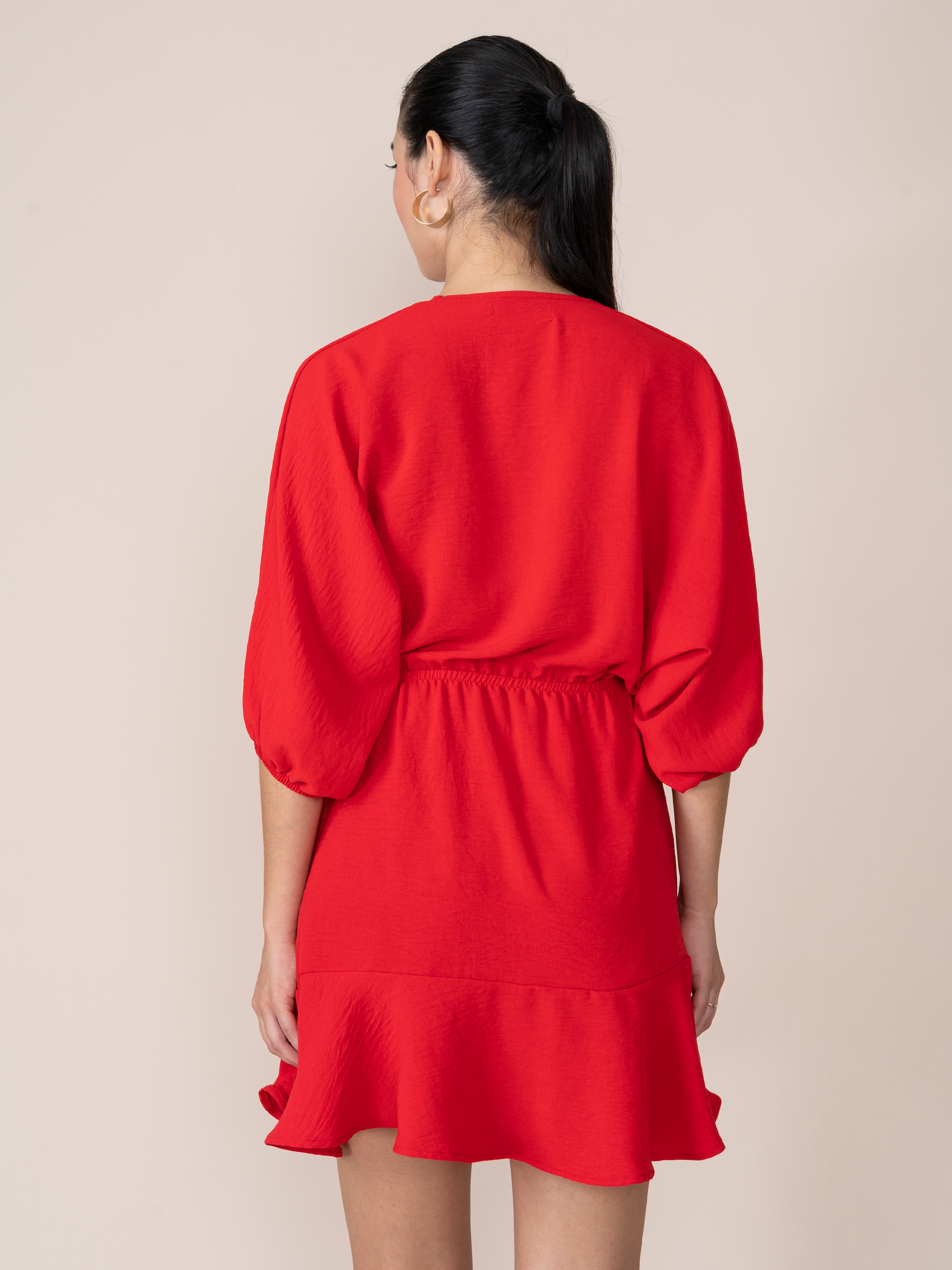 Vestido Karina Rojo