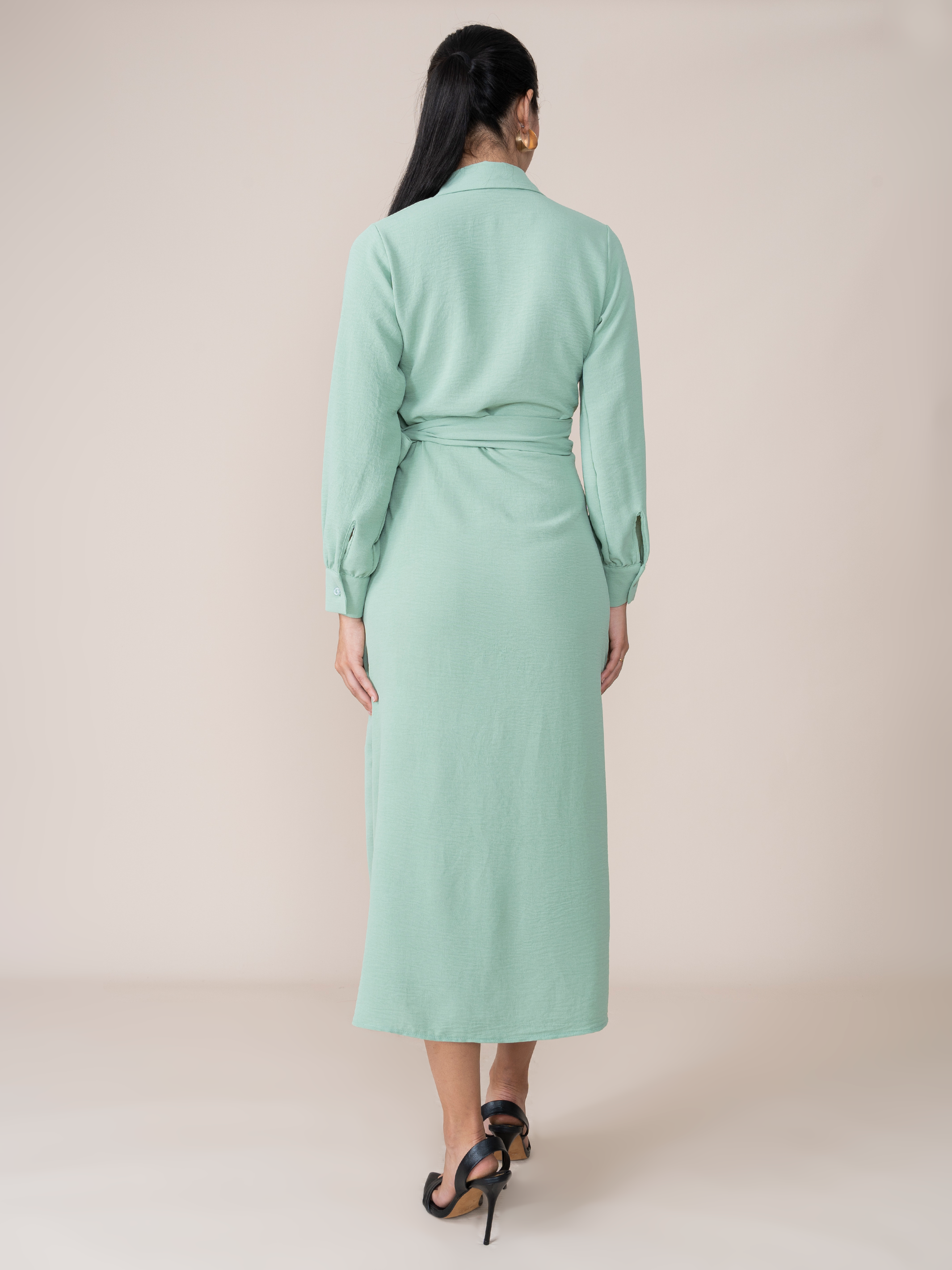 Vestido Envolvente Susana Verde