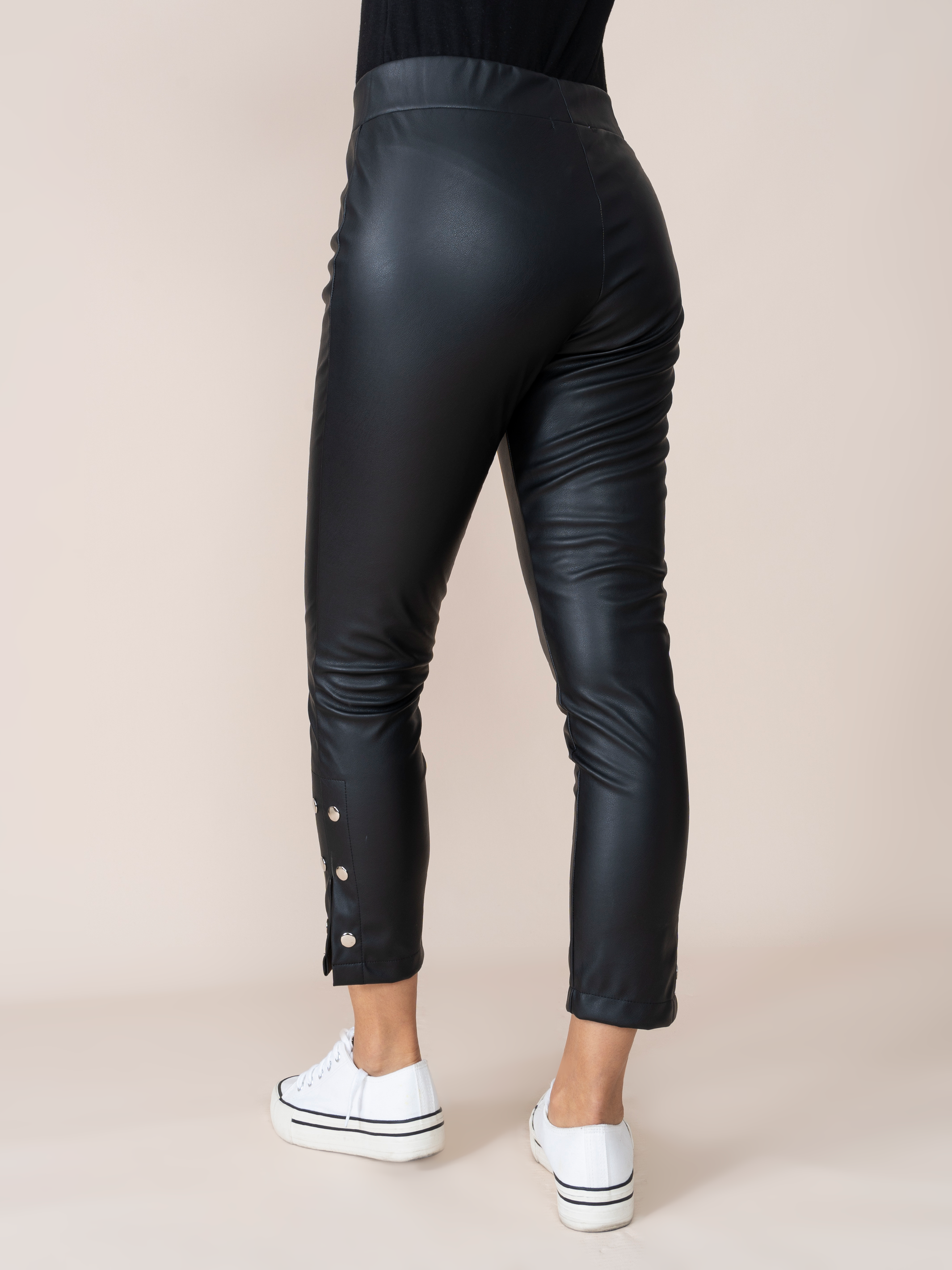 Leatherette Leggings Xime Black