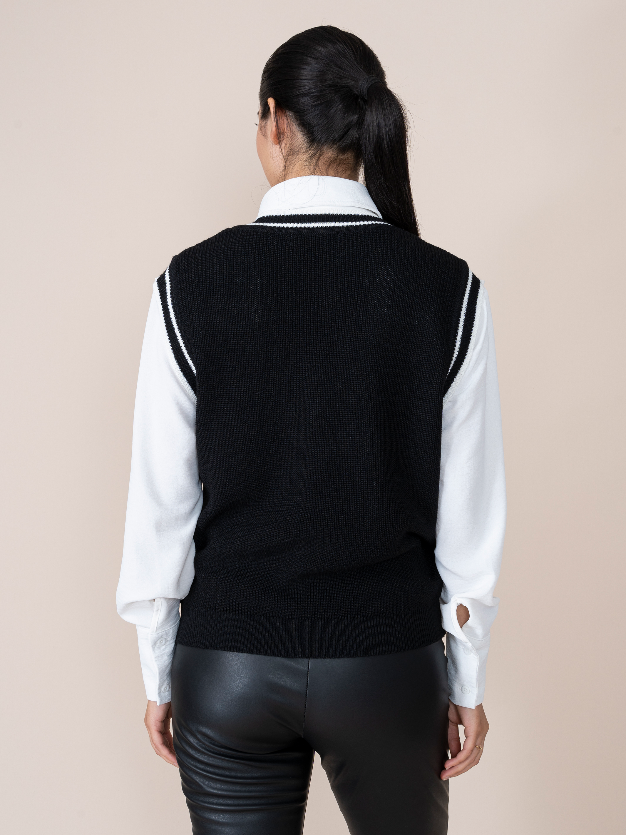 Beige Laia Woven Vest