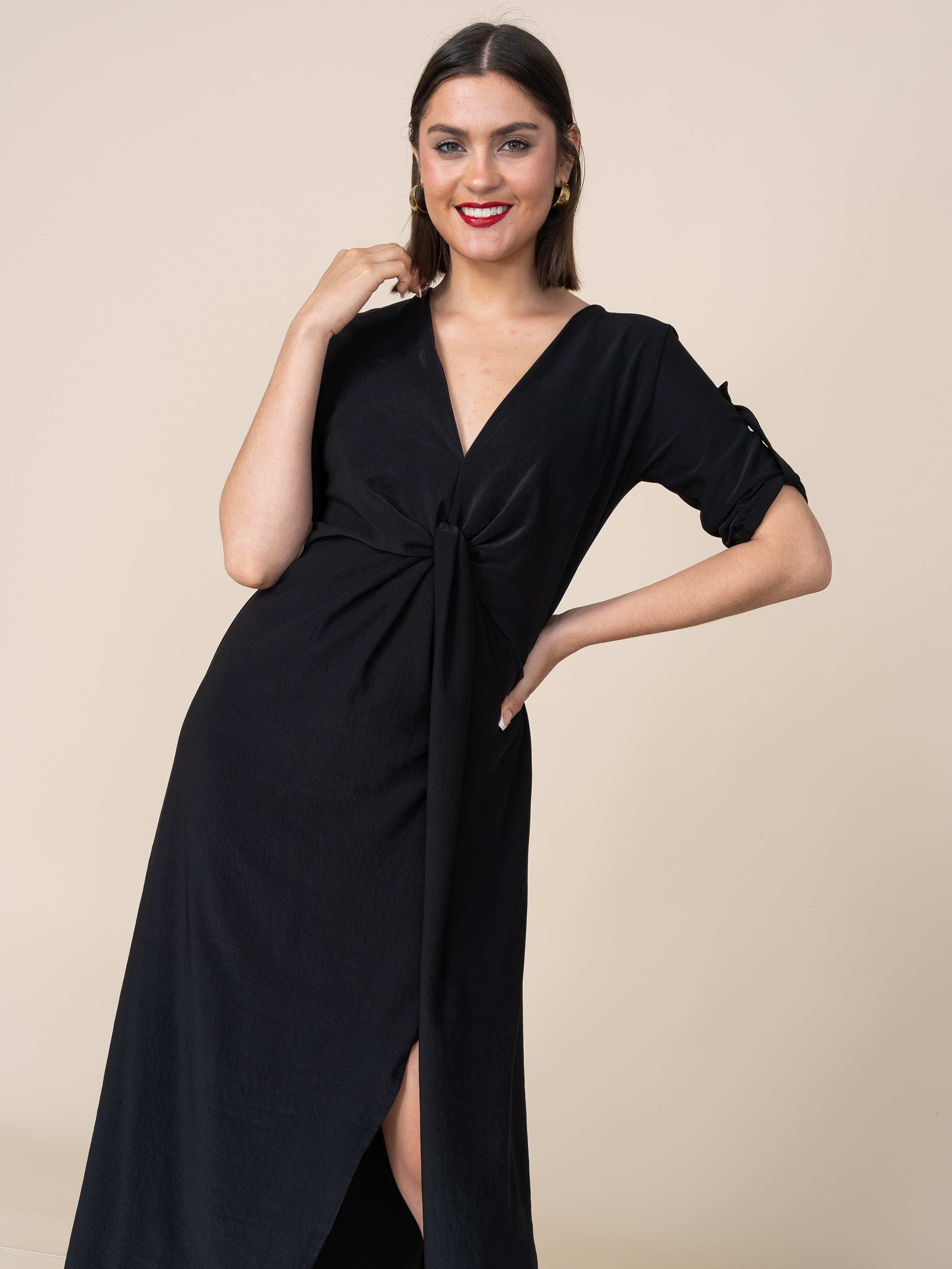 Vestido Pilar Negro