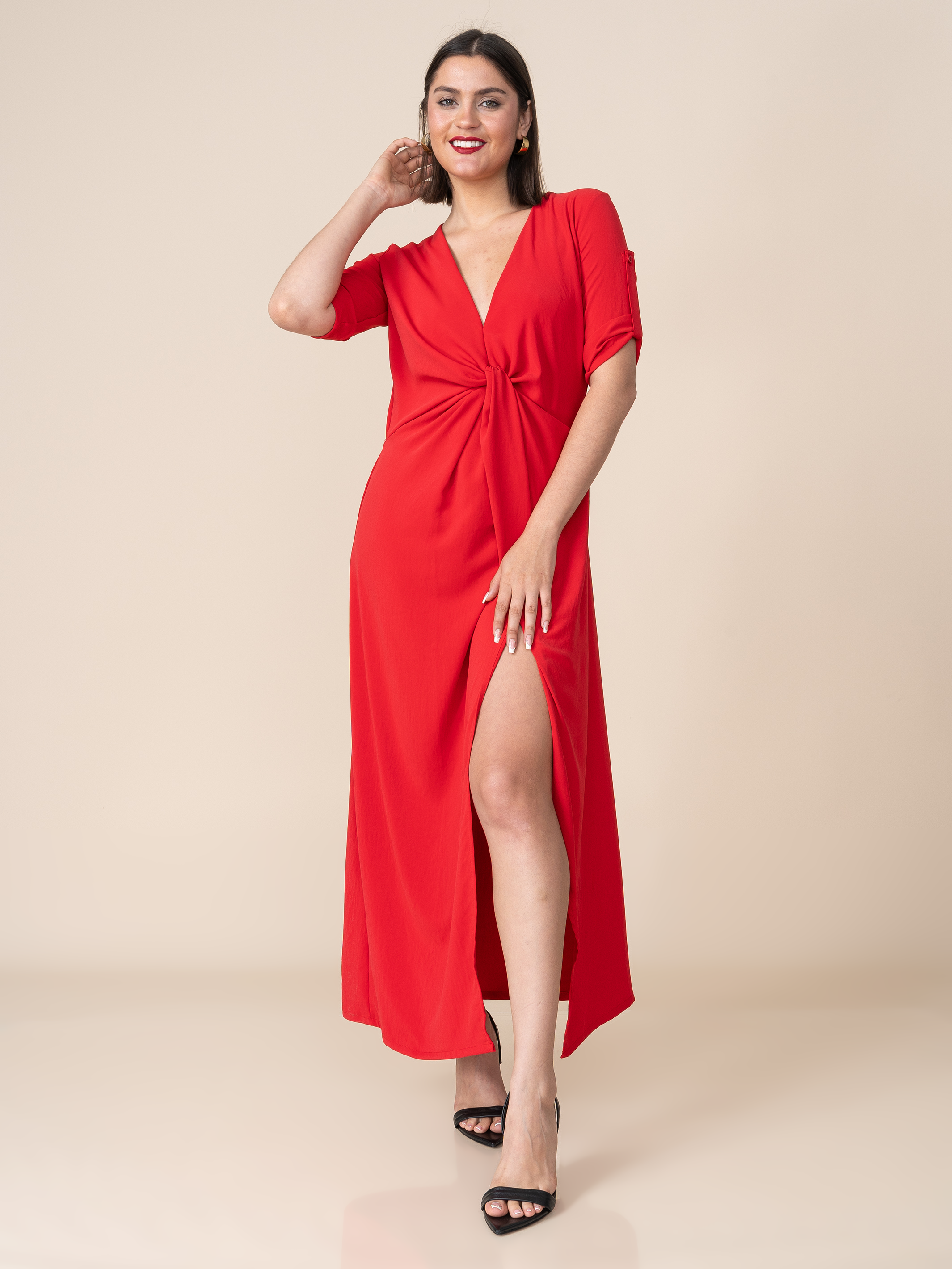 Vestido Pilar Rojo