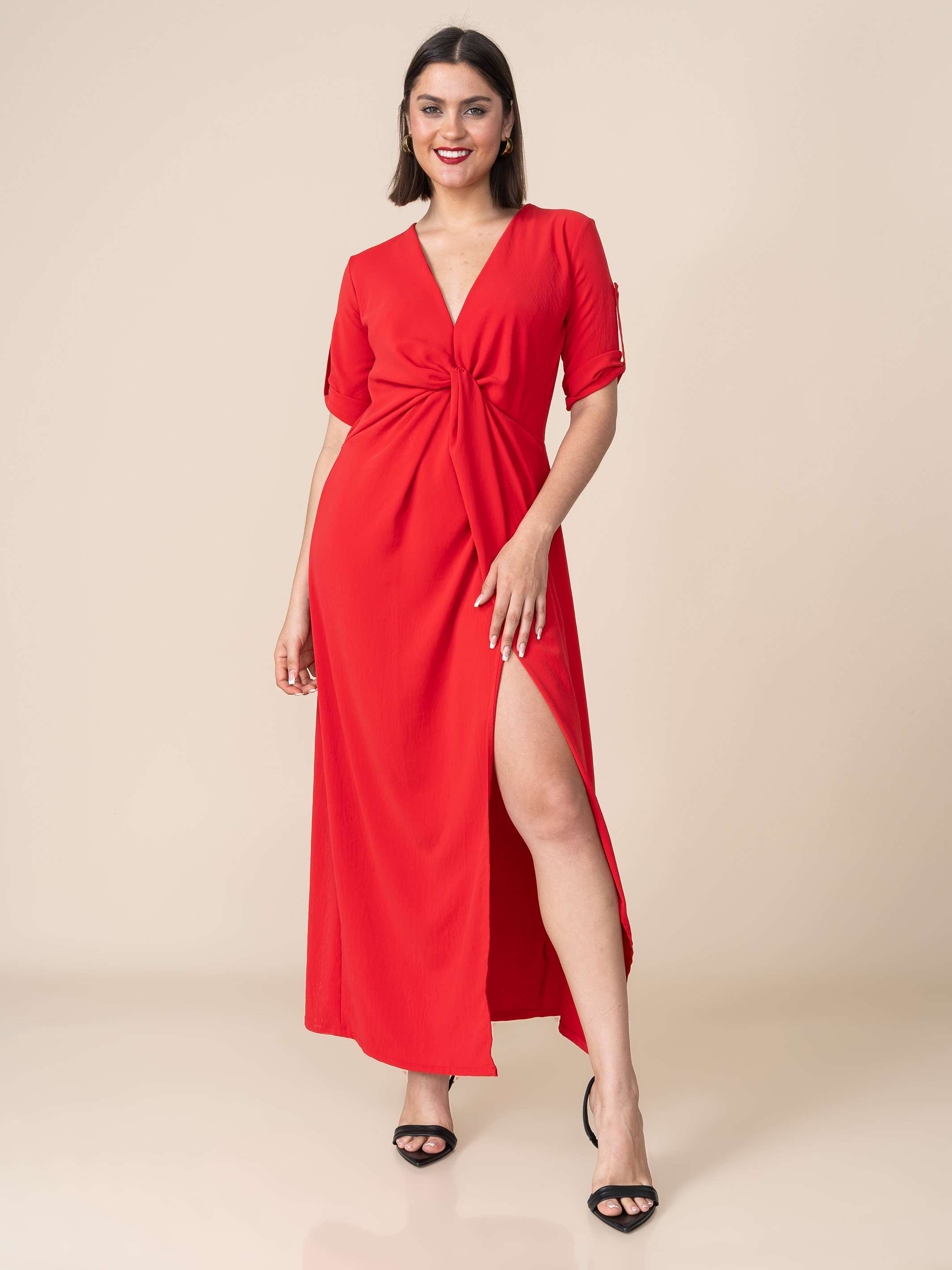 Vestido Pilar Rojo