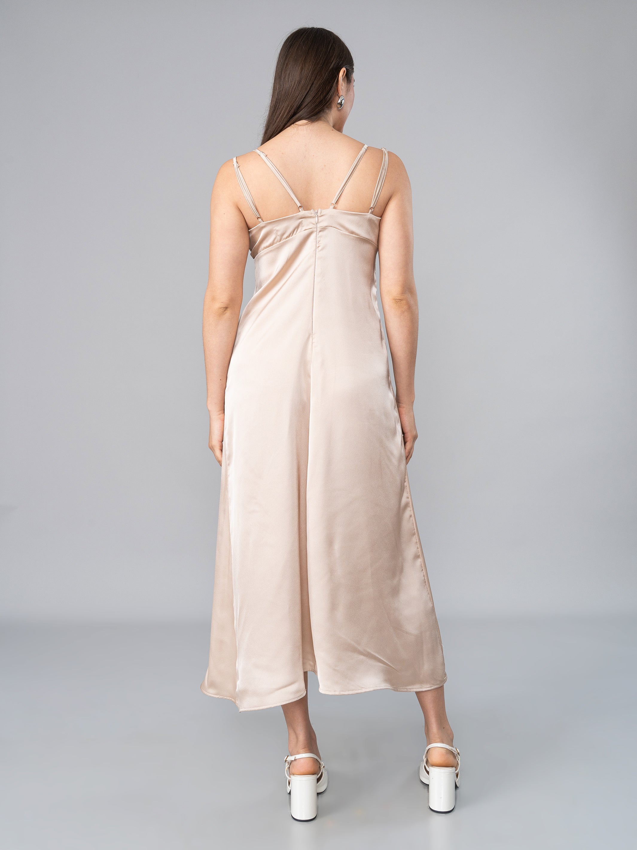 VESTIDO MARTHA CHAMPAGE XS/S OUTLET 5000