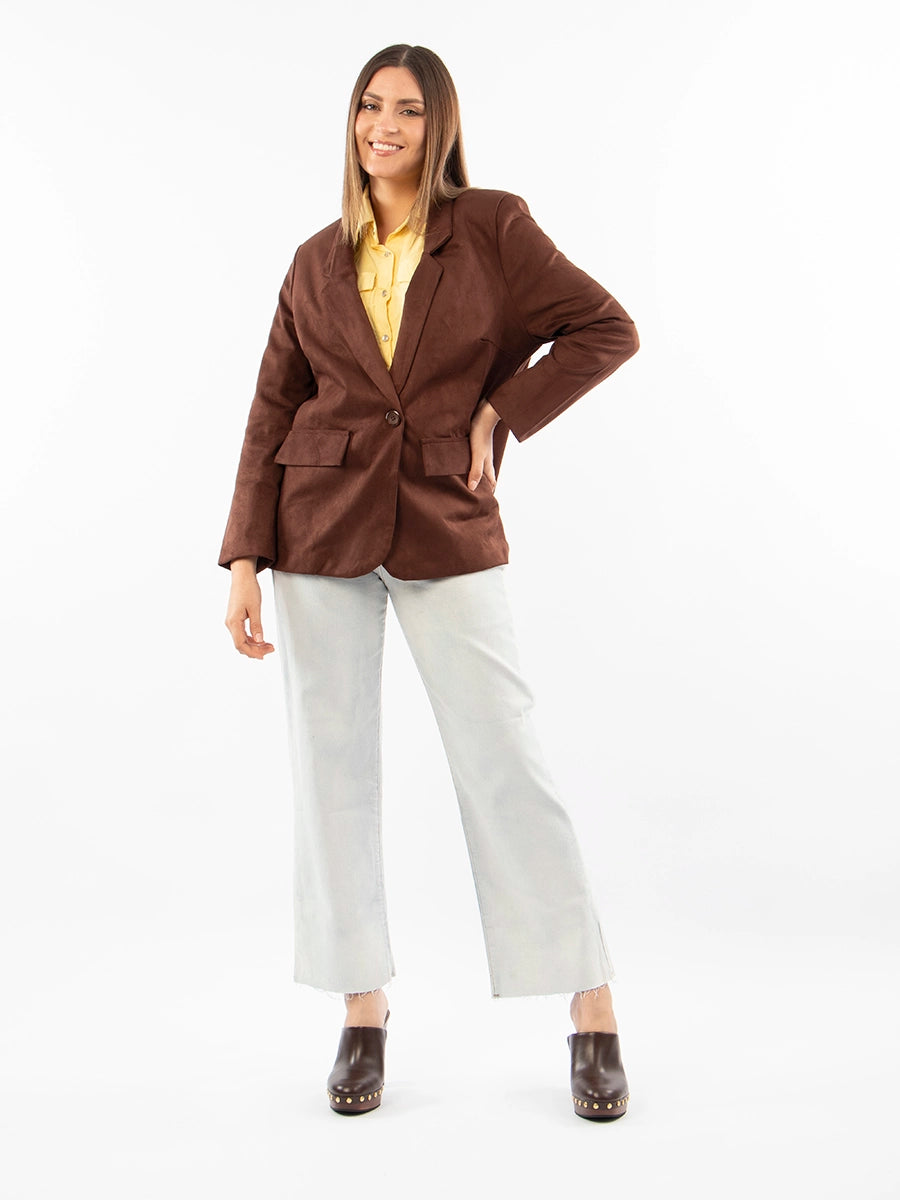 Blazer Letty Marrón