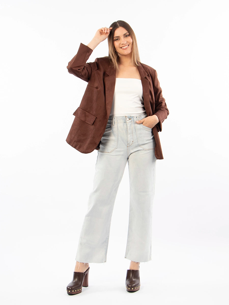 Blazer Letty Marrón