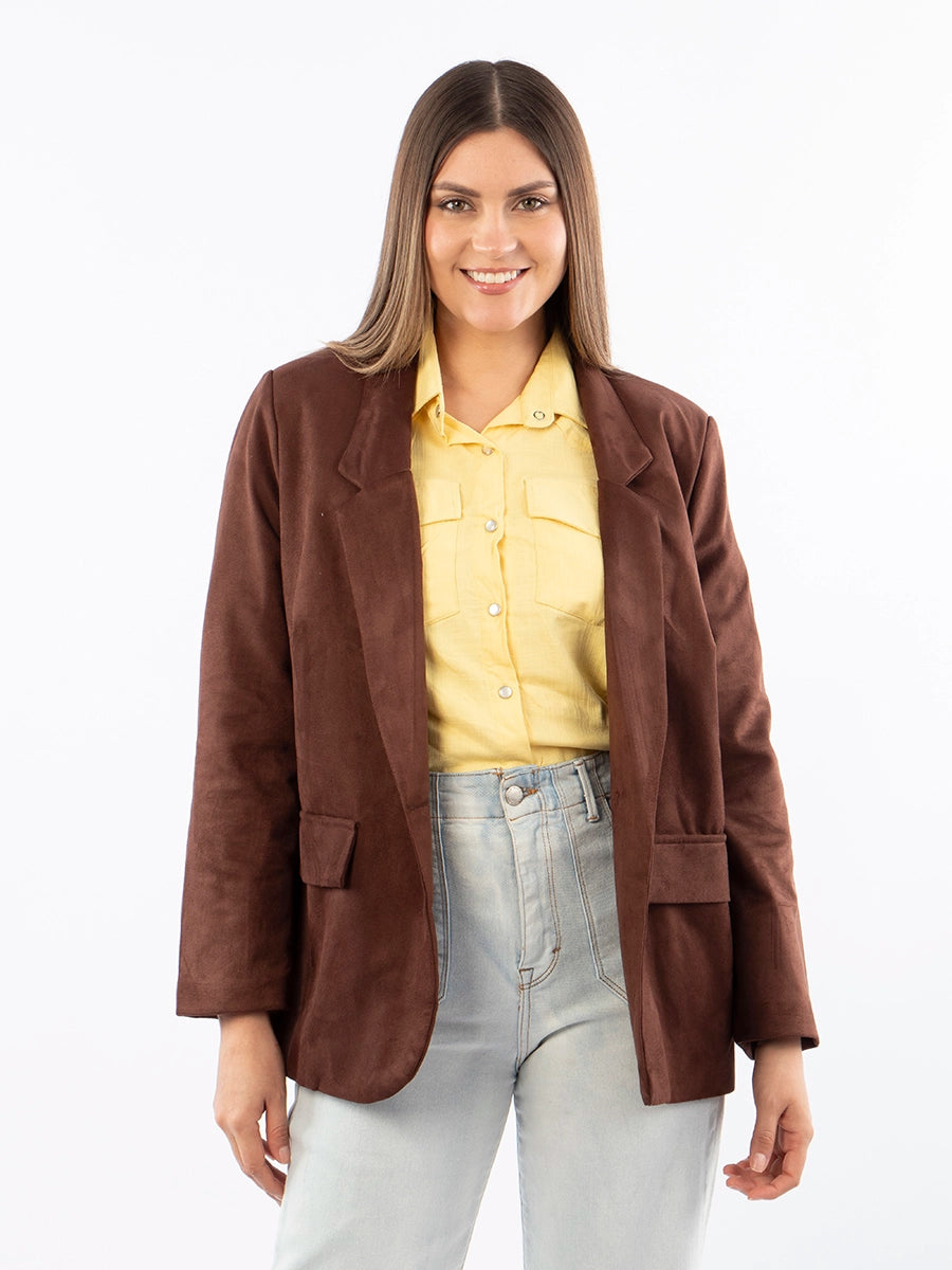 Blazer Letty Marrón