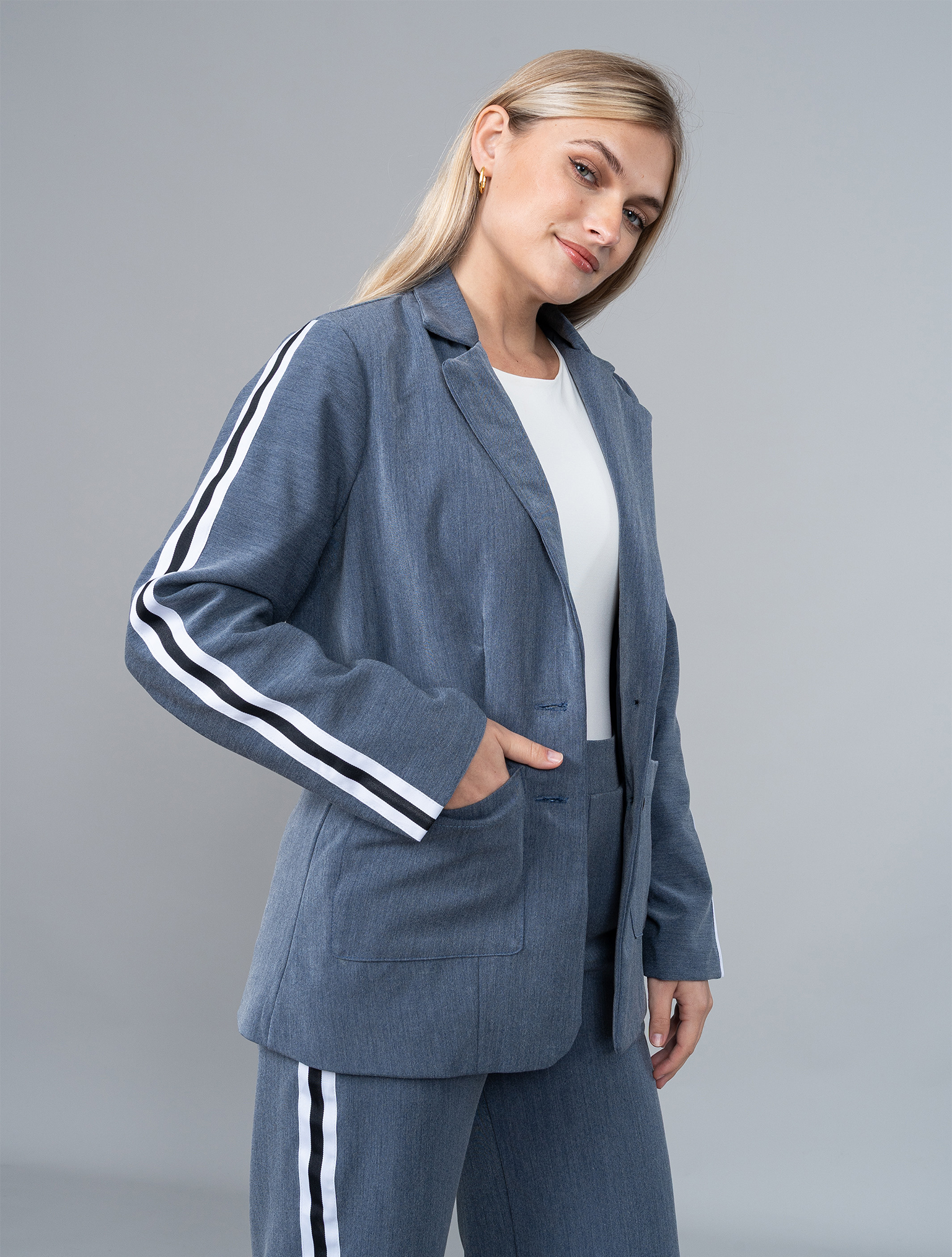 Blazer Sofia Azul Sport