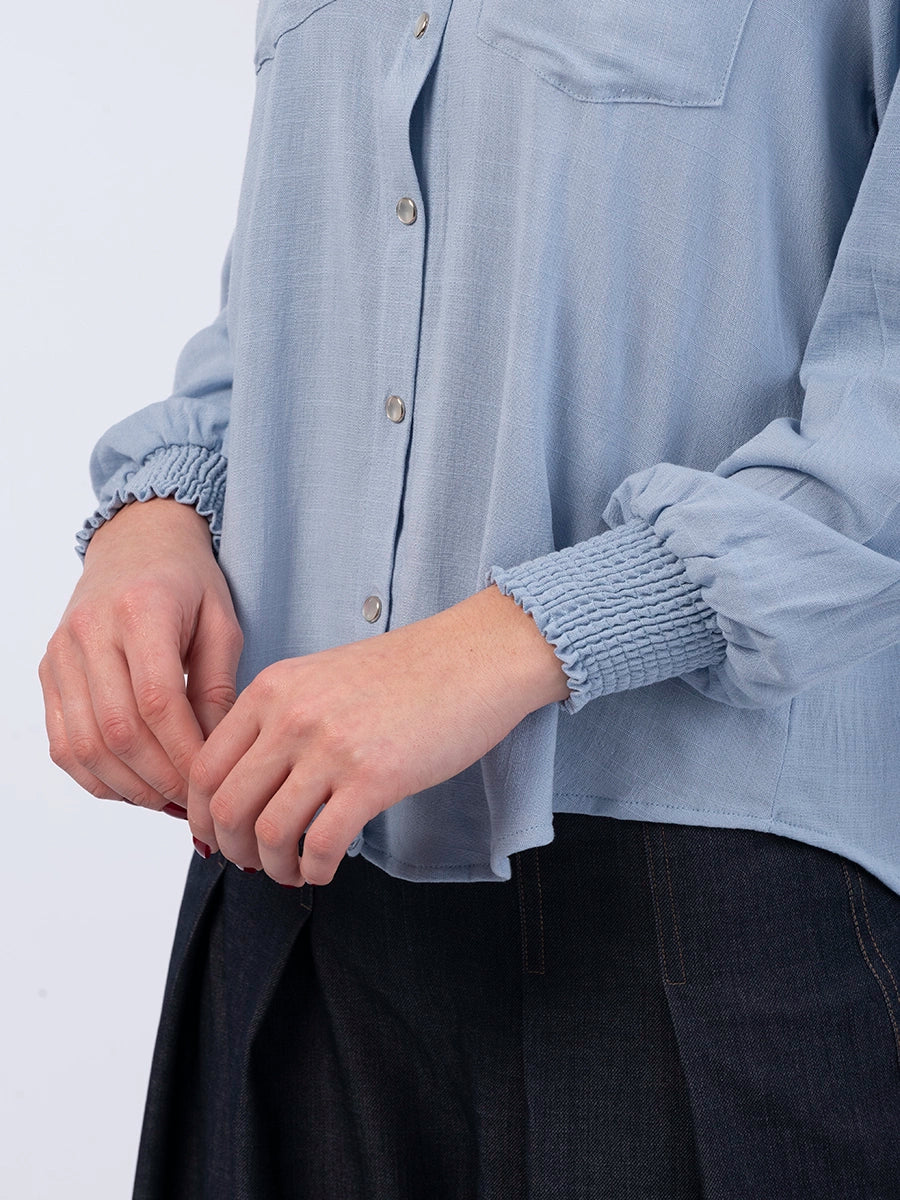 Blusa Cielo Celeste