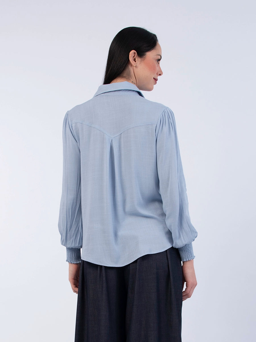 Blusa Cielo Celeste