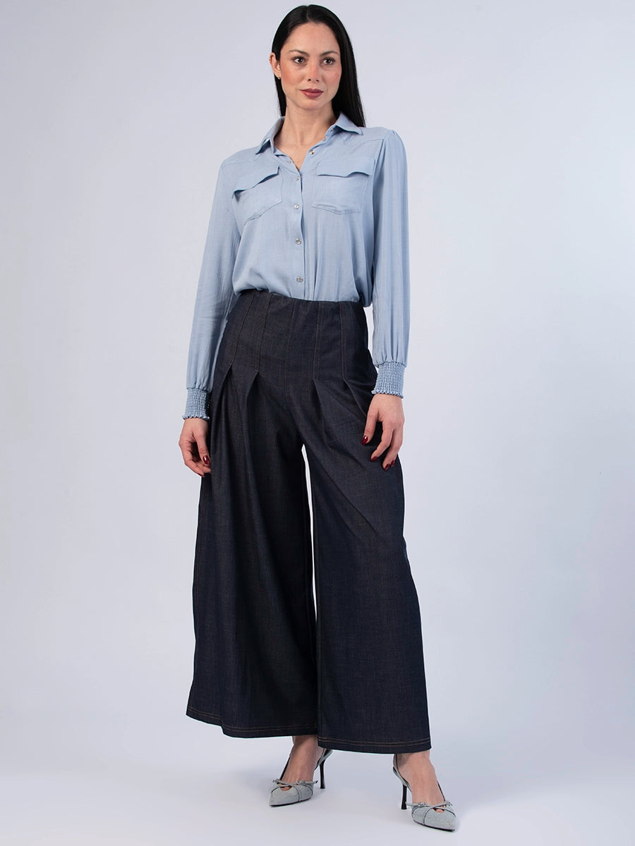 Blusa Cielo Celeste