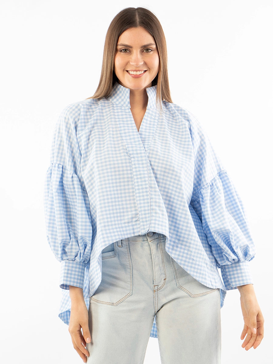 Blusa Sofia Celeste