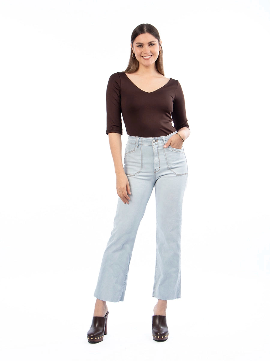 Body Básico Marrón