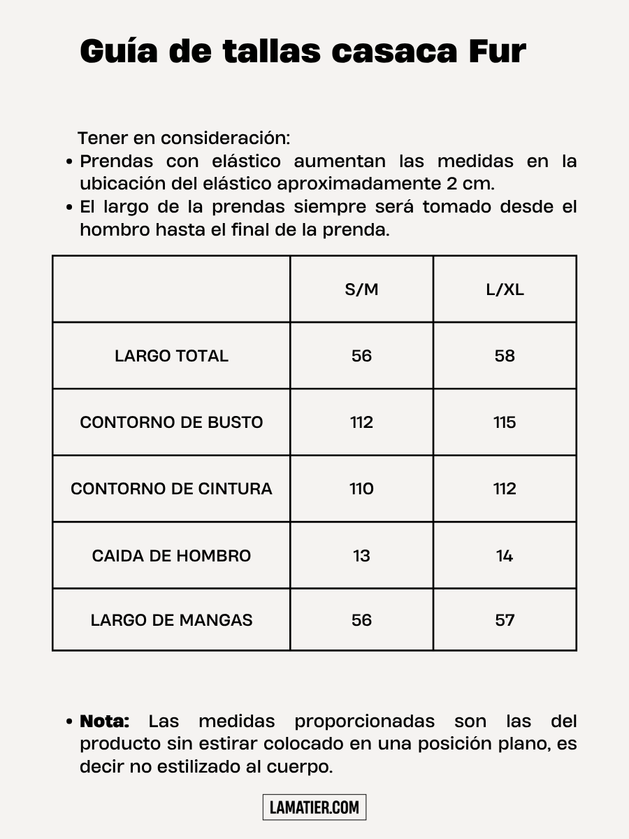 Casaca Fur Caramelo - Casaca de La Matier