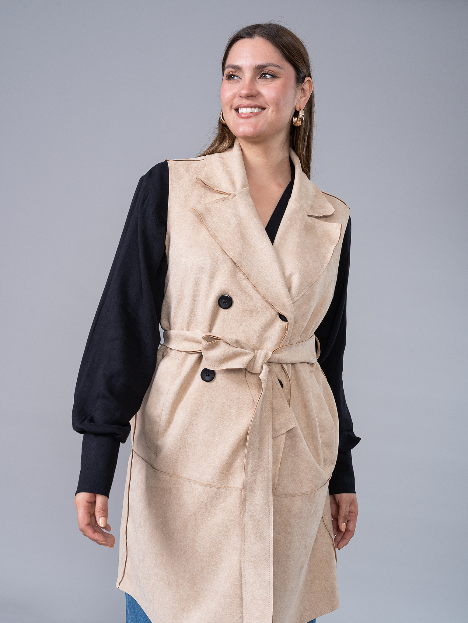 Chaleco Patricia Beige 2.0