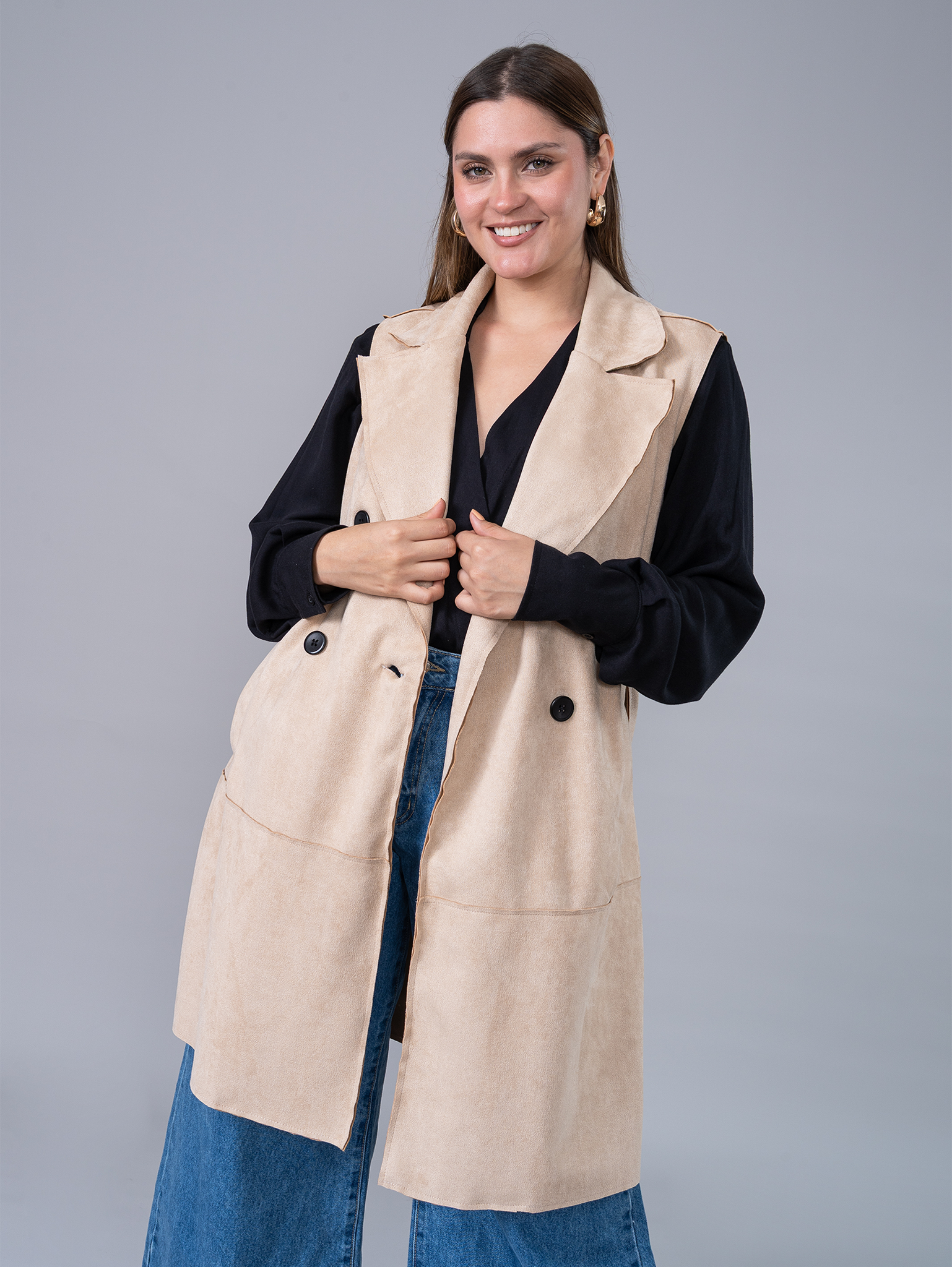 Chaleco Patricia Beige 2.0