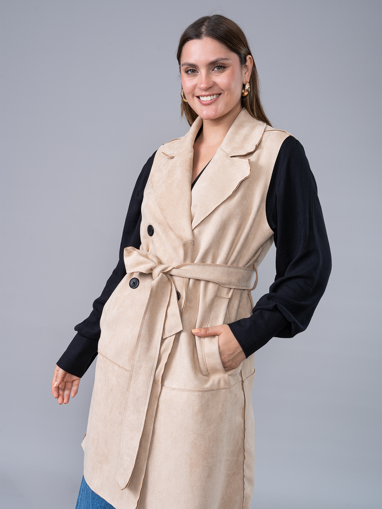 Chaleco Patricia Beige 2.0