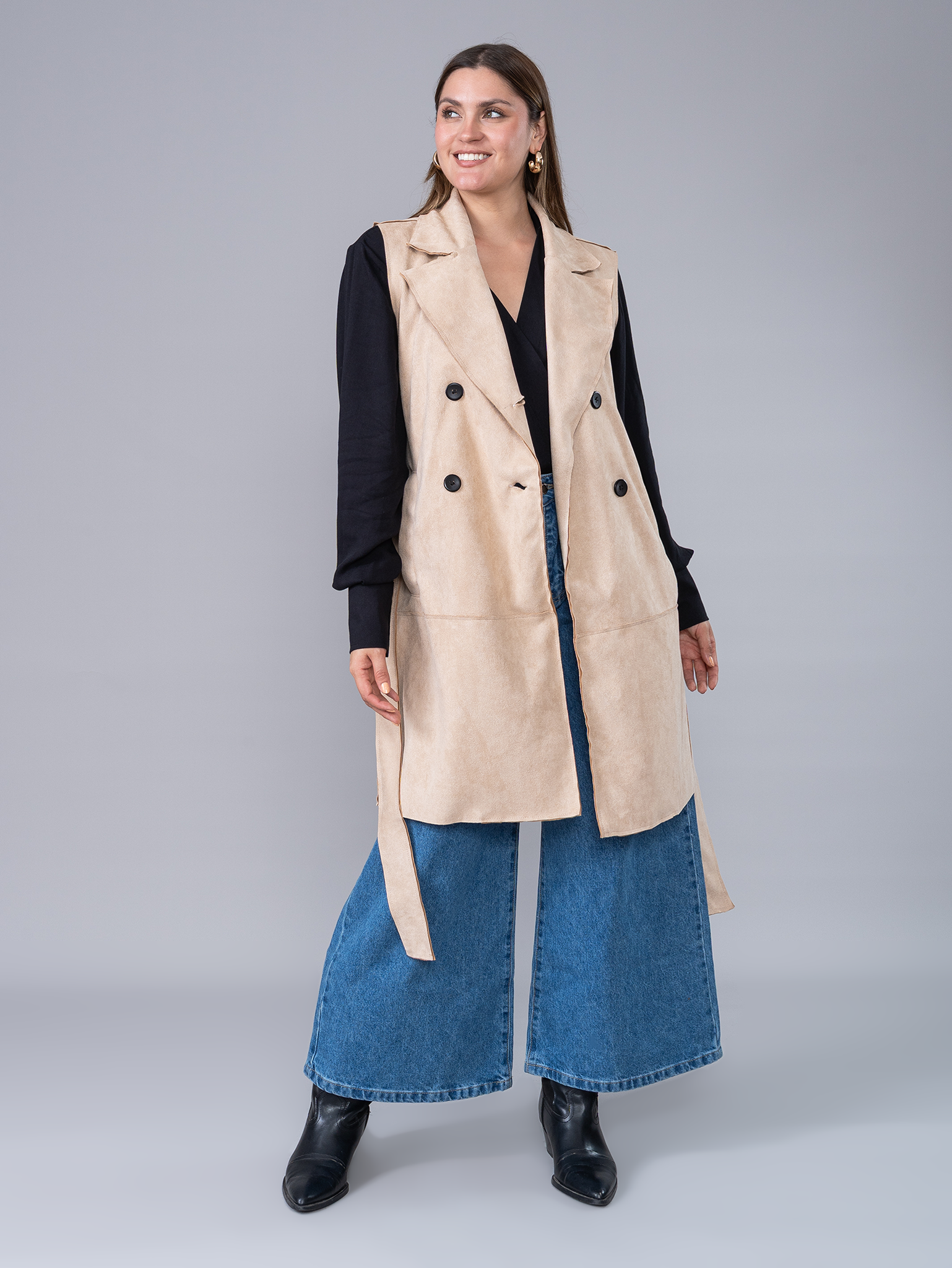 Chaleco Patricia Beige 2.0