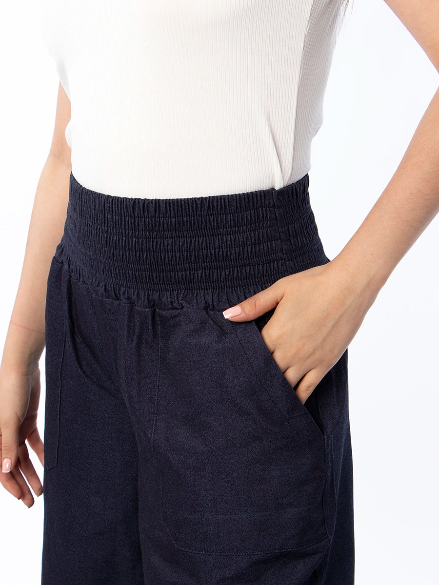 Culotte Cecibel Chambray Azul