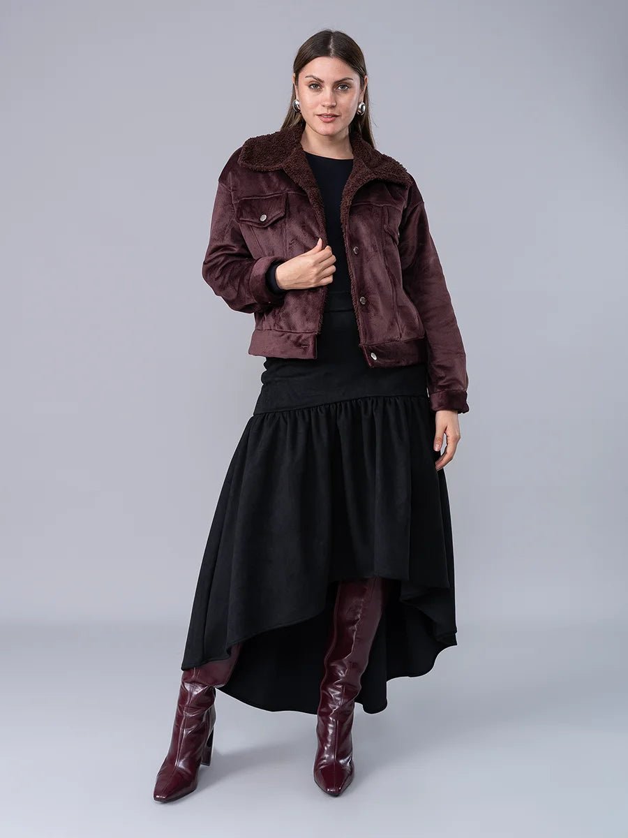 Falda Greta Negro - Falda de La Matier