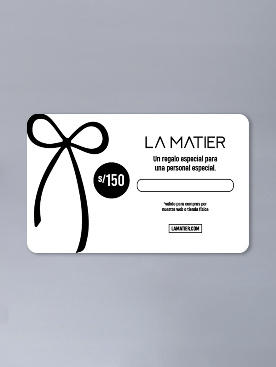 Gift Card La Matier - regalo de La Matier