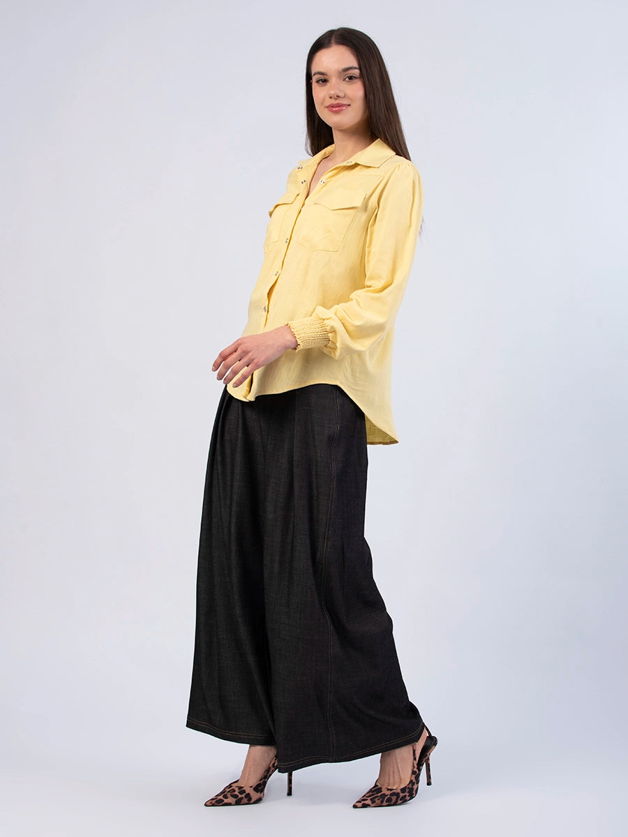 Palazzo Chambray Negro