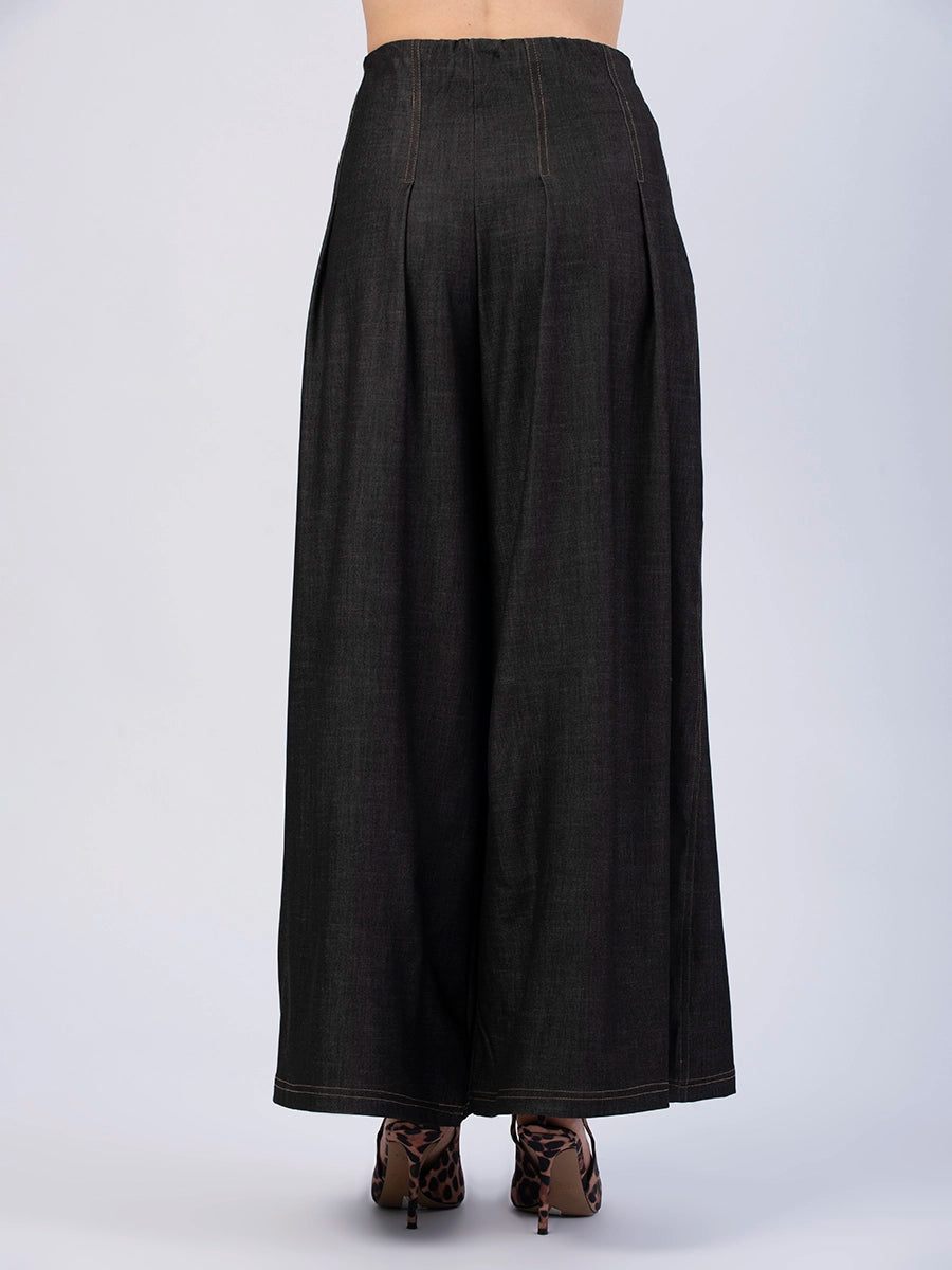 Palazzo Chambray Negro