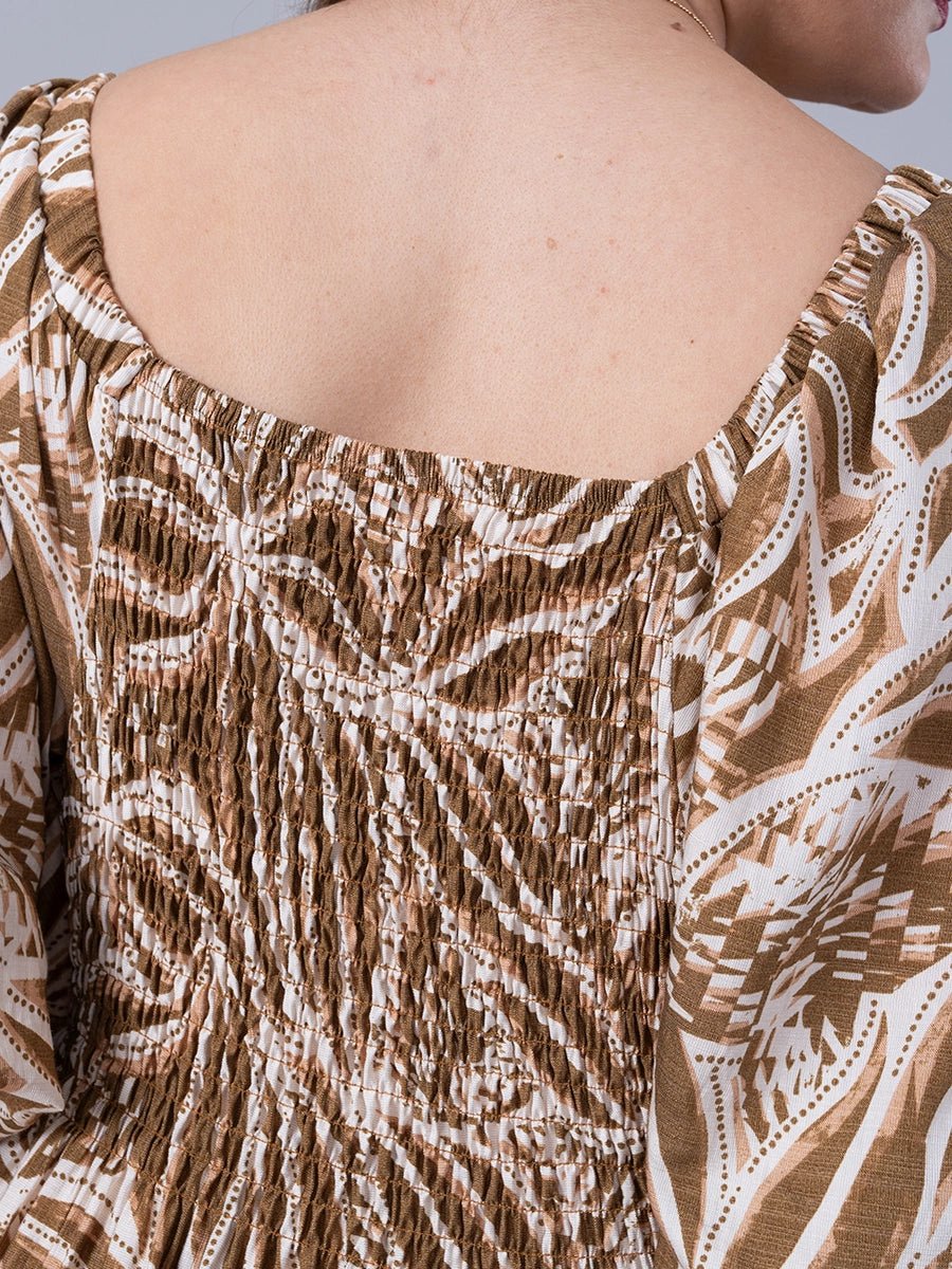 Vestido Cayetana Estampado - Vestido de La Matier