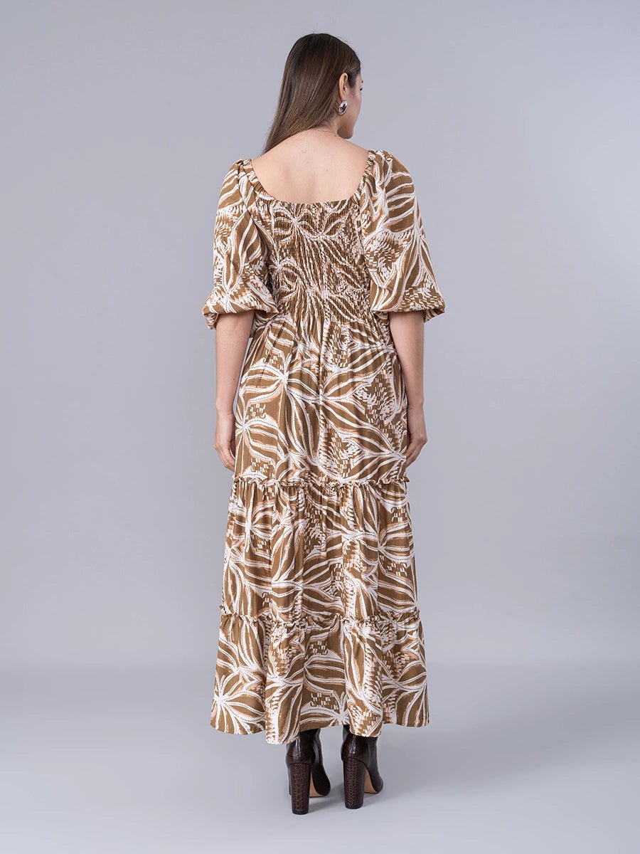 Vestido Cayetana Estampado - Vestido de La Matier