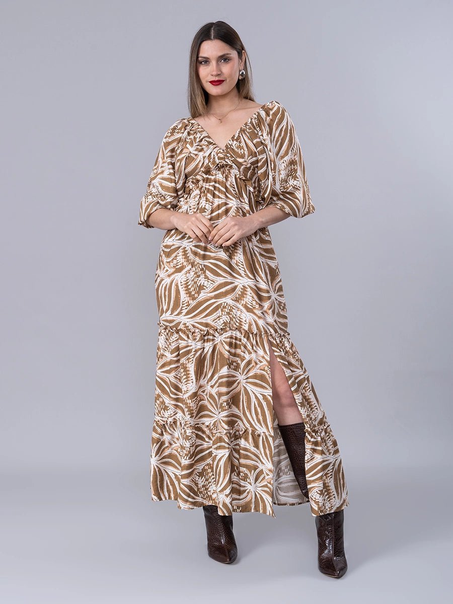 Vestido Cayetana Estampado - Vestido de La Matier
