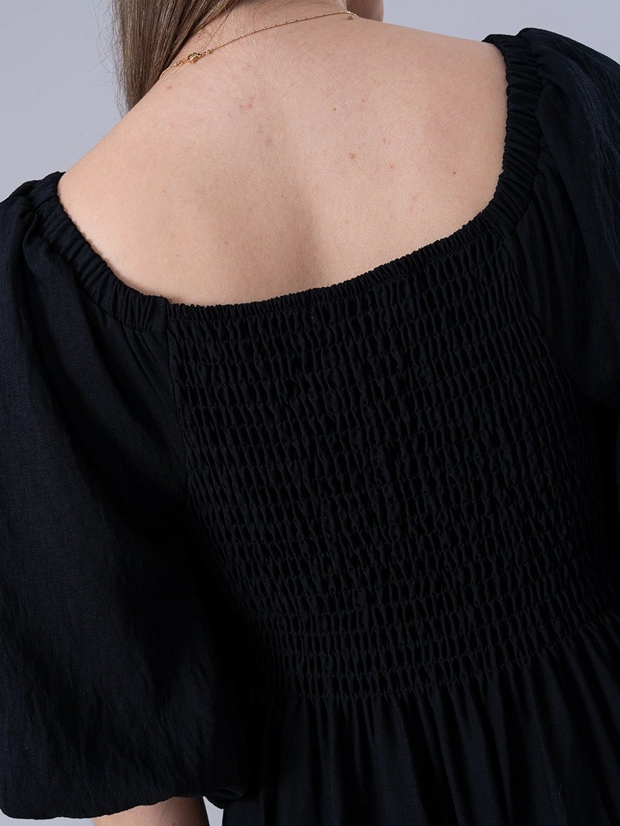 Vestido Cayetana Negro - Vestido de La Matier