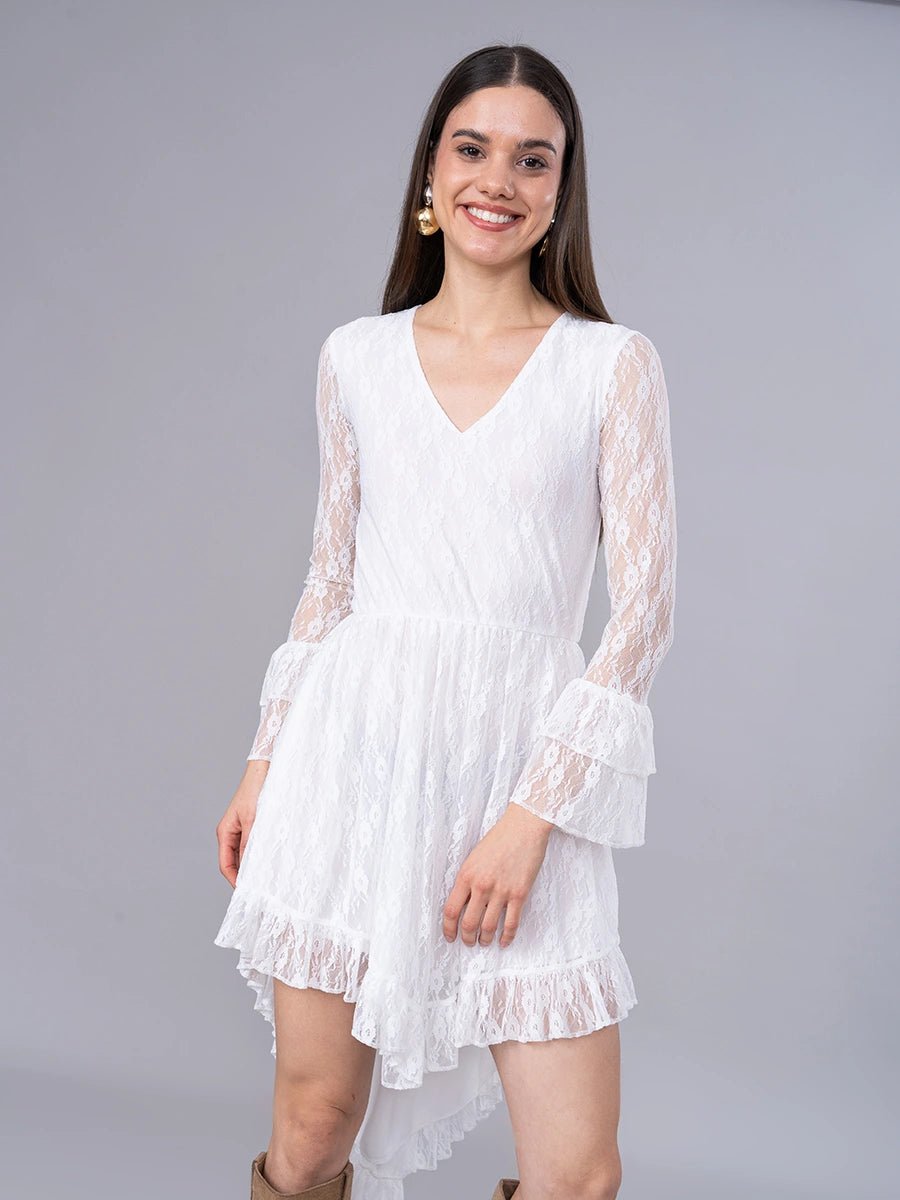 Vestido Dalia Blanco - Vestido de La Matier