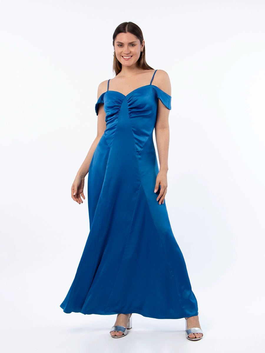 Vestido Georgina Azul