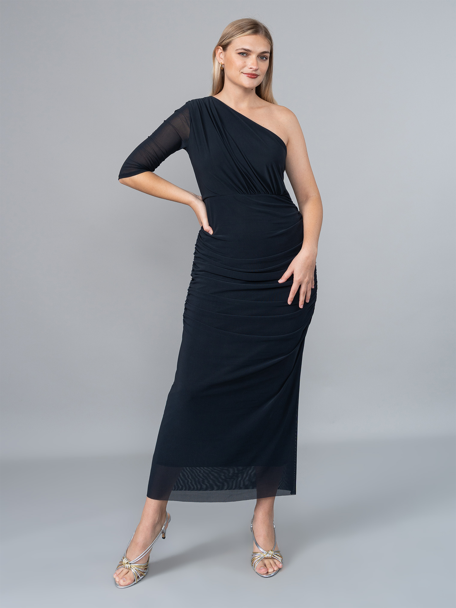 Vestido Margot en Tul Negro