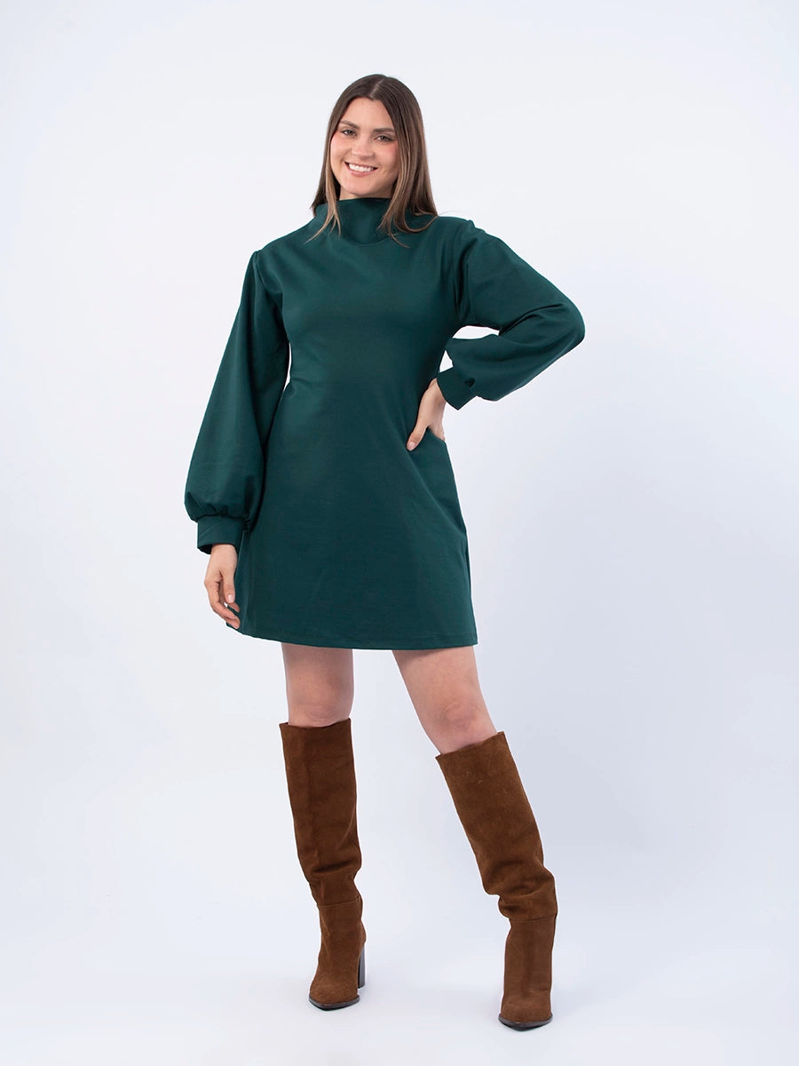 Vestido Natalia Esmeralda