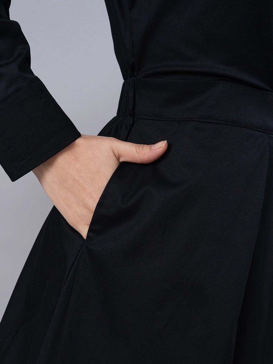 Vestido Renata Negro - Vestido de La Matier