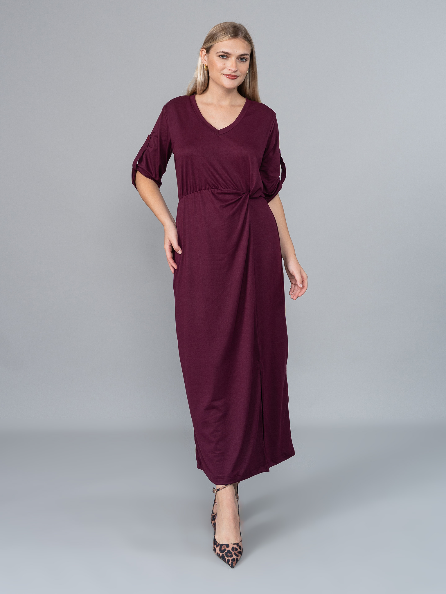 Vestido Vera Guinda en Tuvalu
