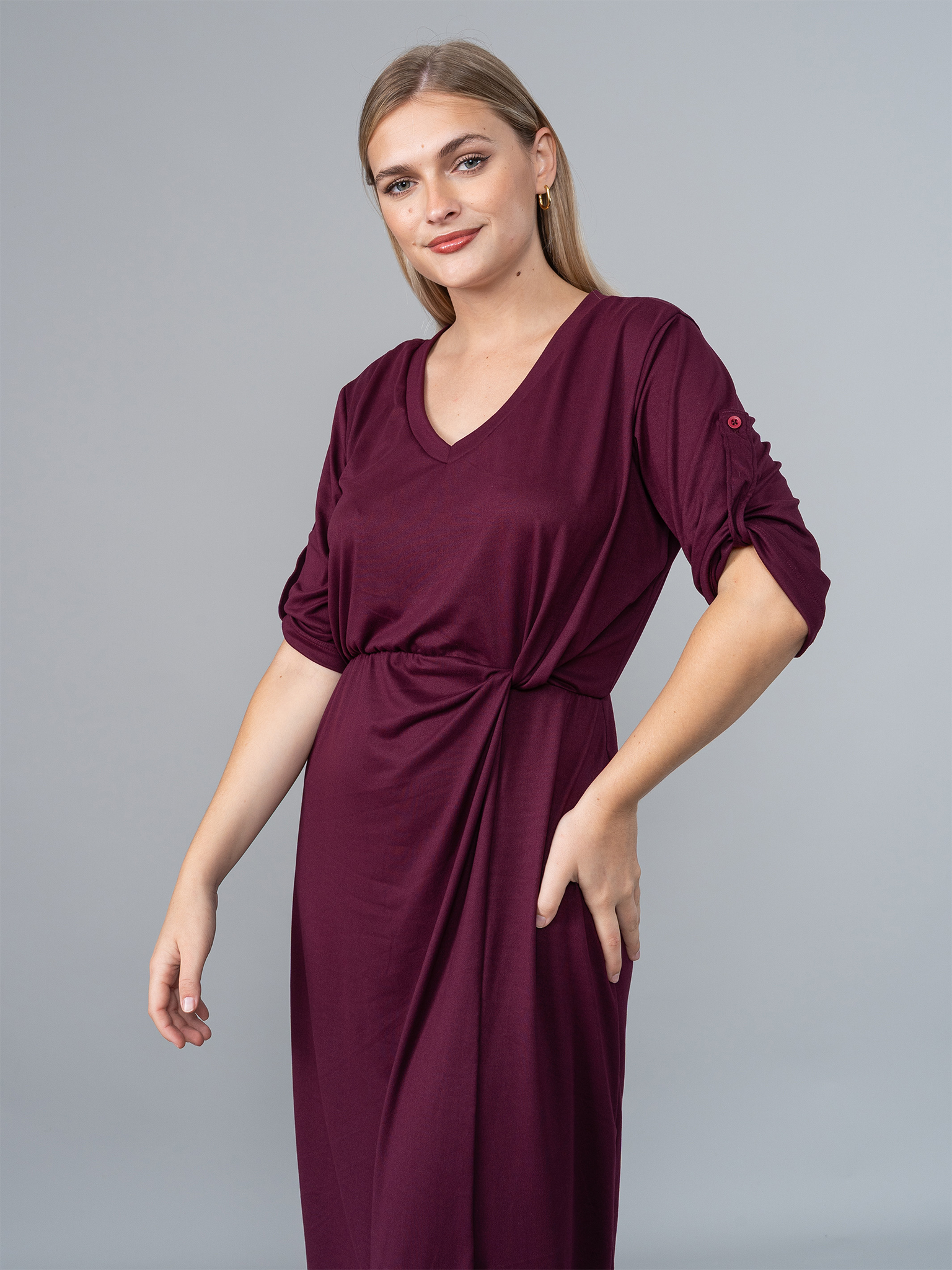 Vestido Vera Guinda en Tuvalu