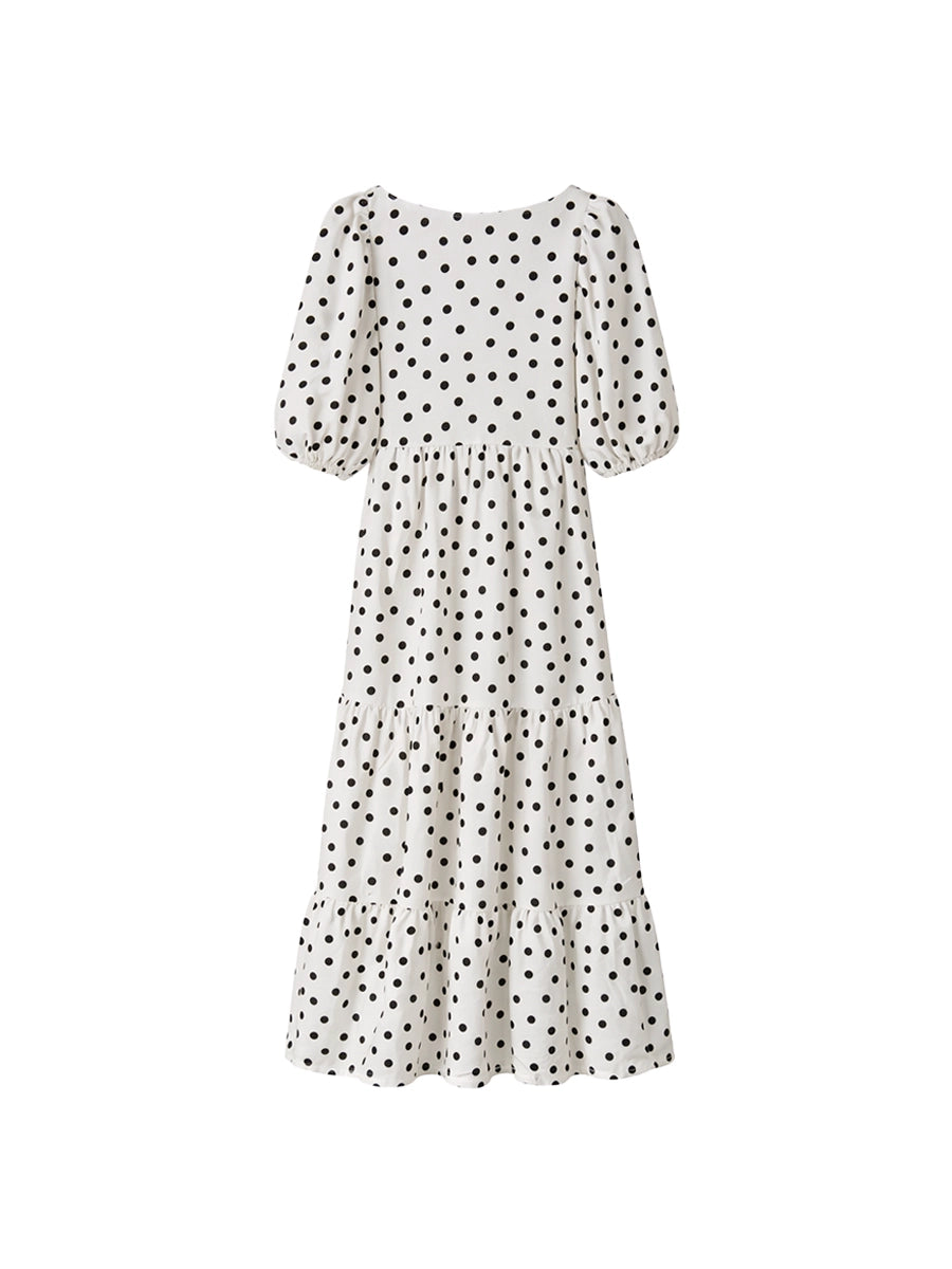 Vestido Lupe Polka Dots