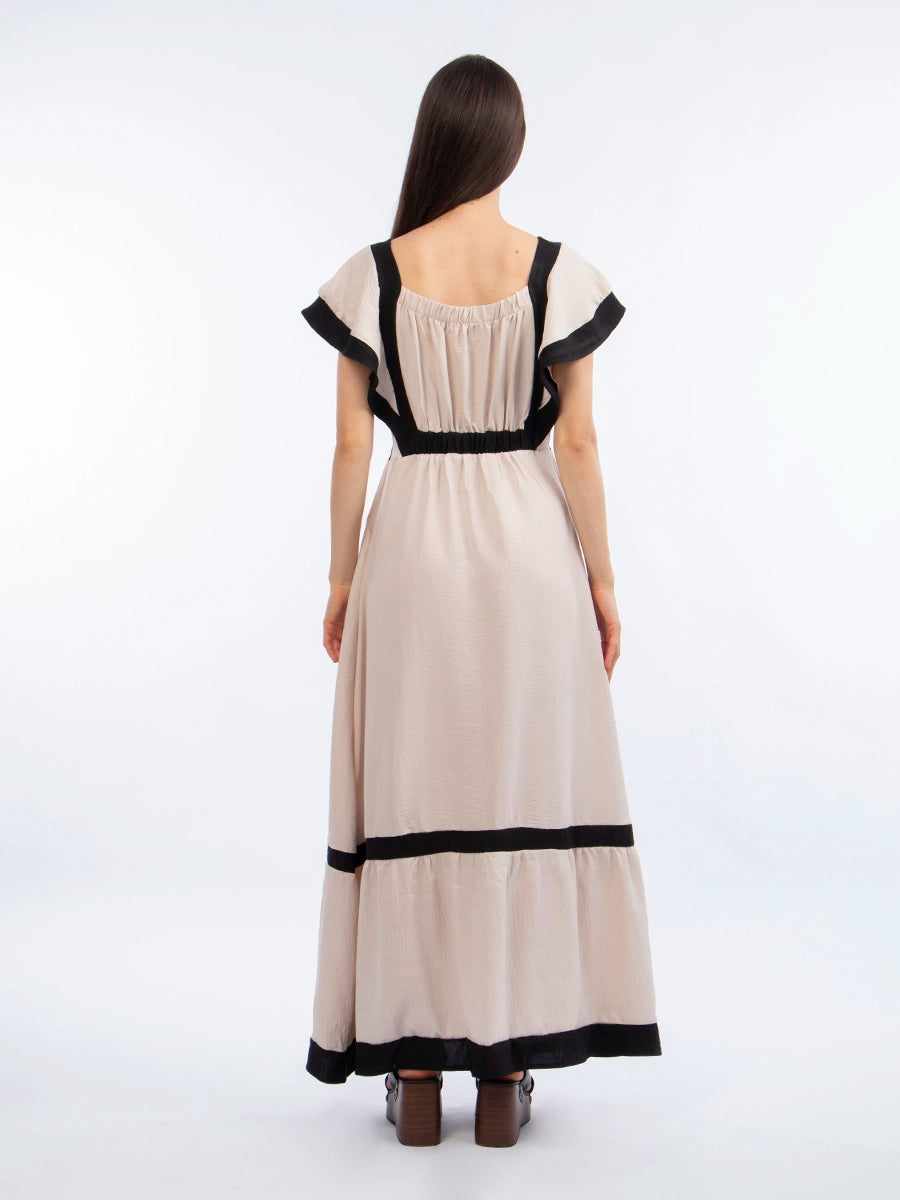 Vestido Karlotta Beige