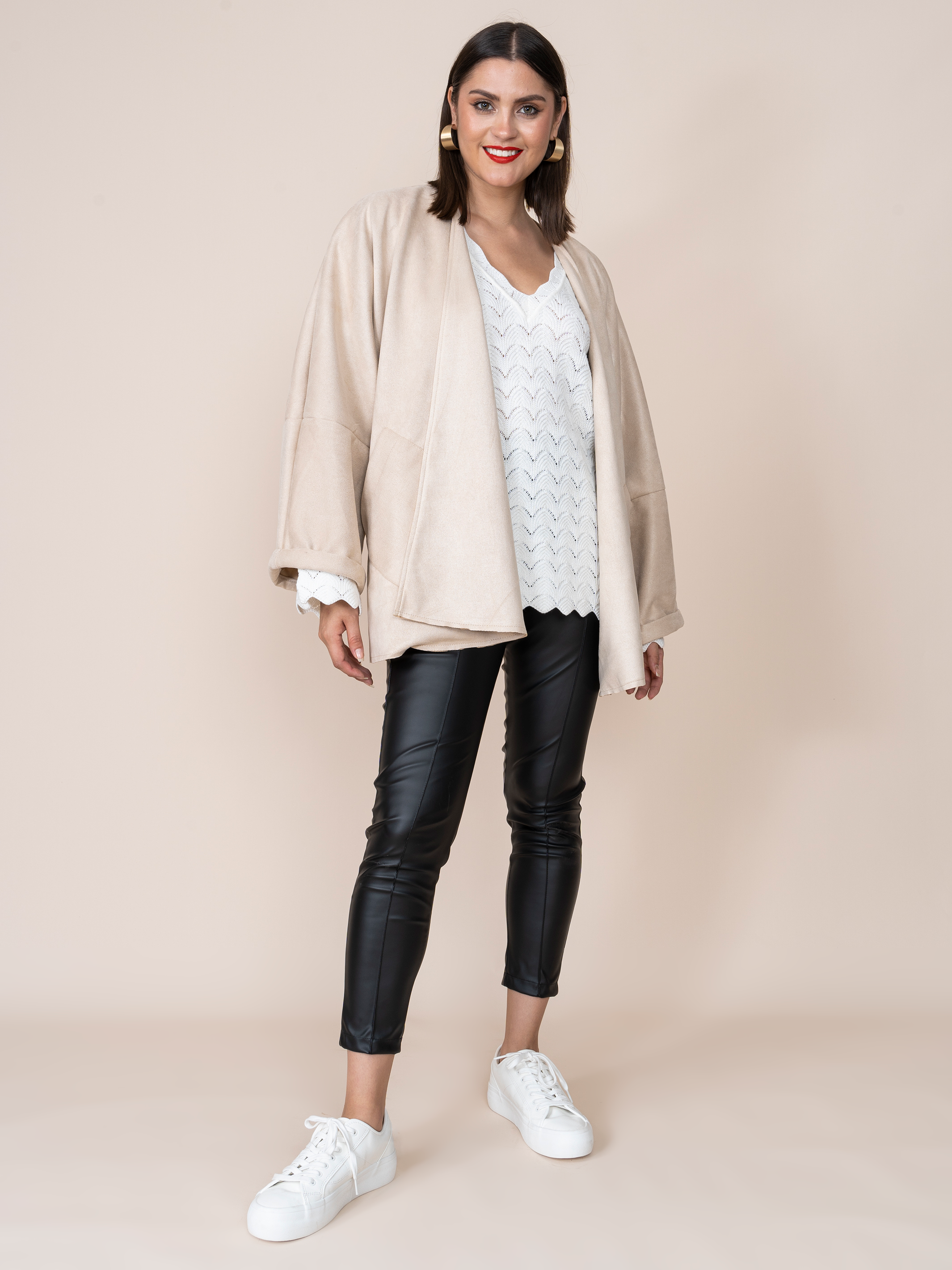 Fernanda Cream Cape