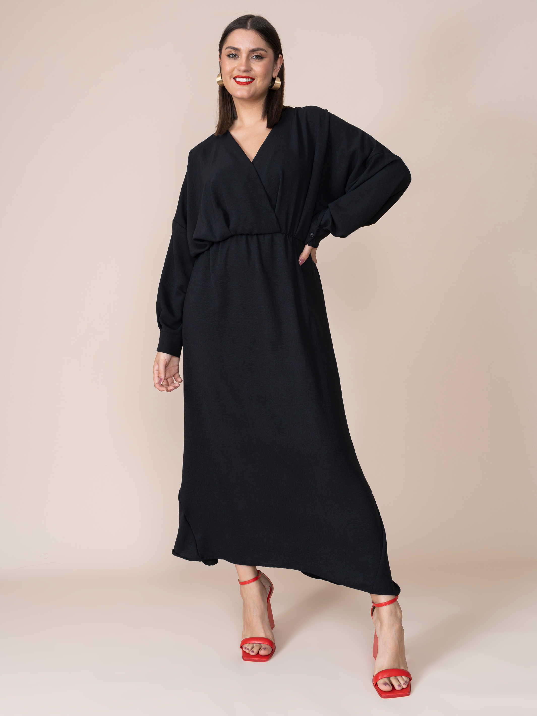 Gloria Black Dress