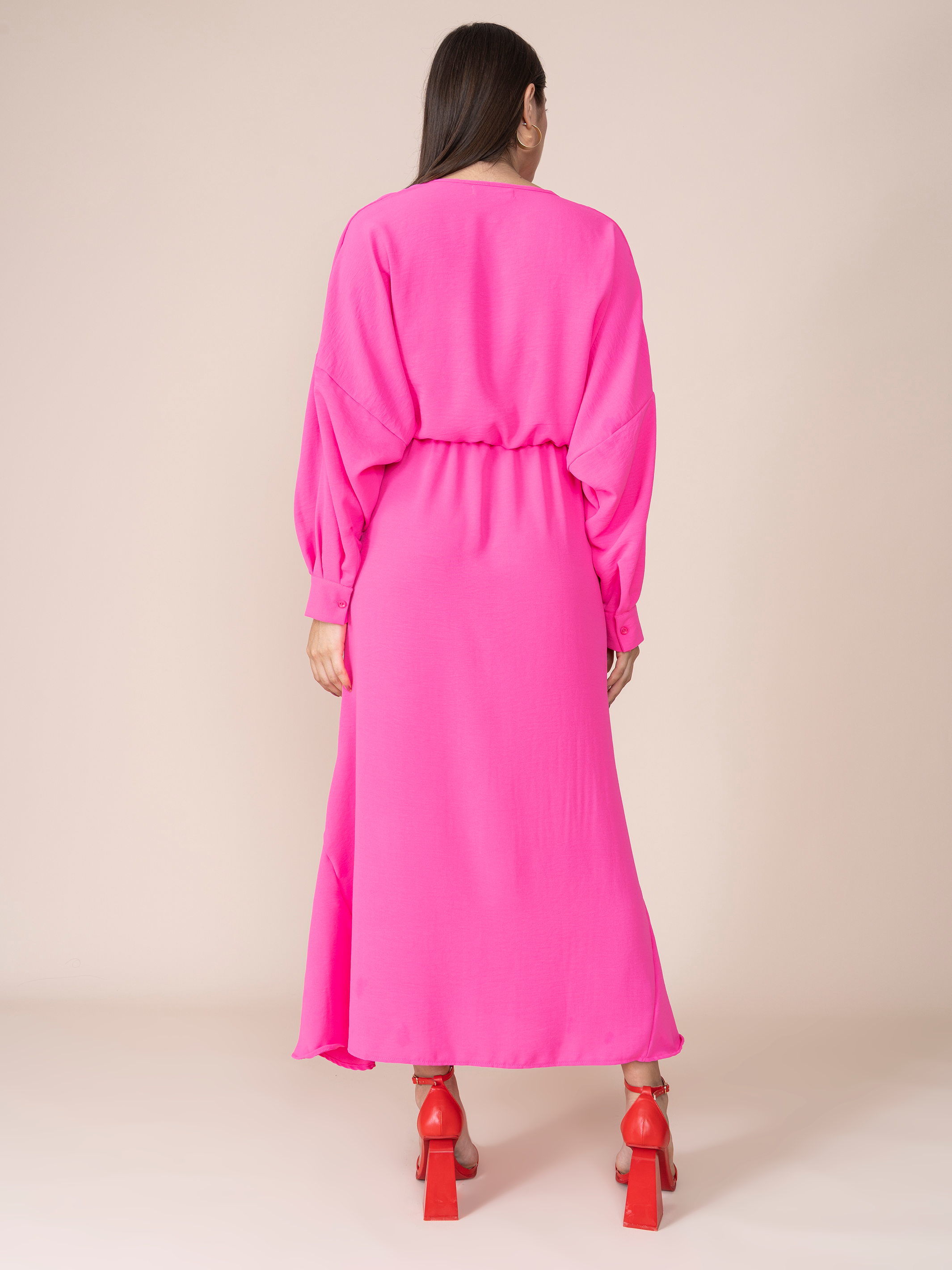Gloria Fuchsia Dress