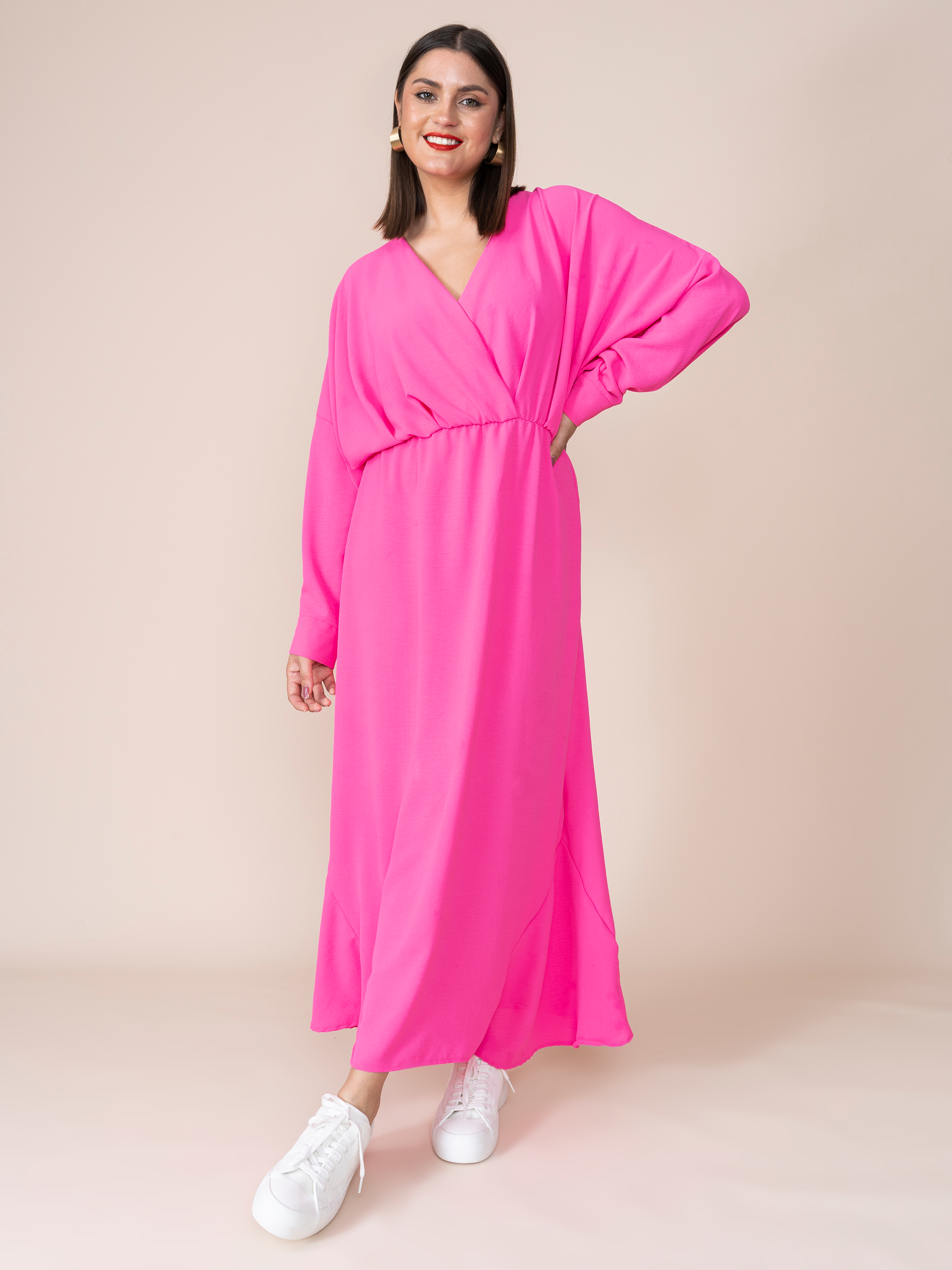 Gloria Fuchsia Dress