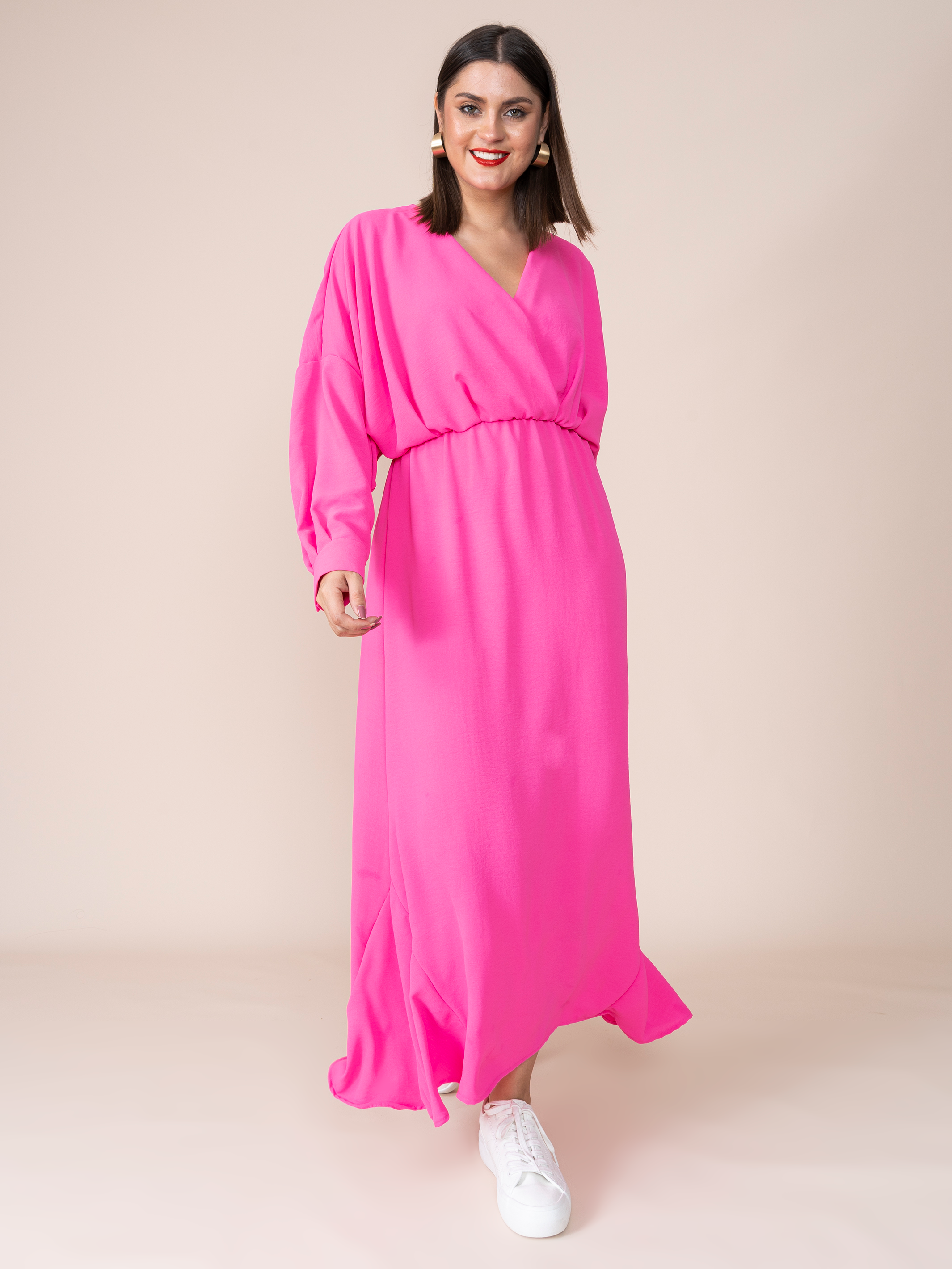 Gloria Fuchsia Dress