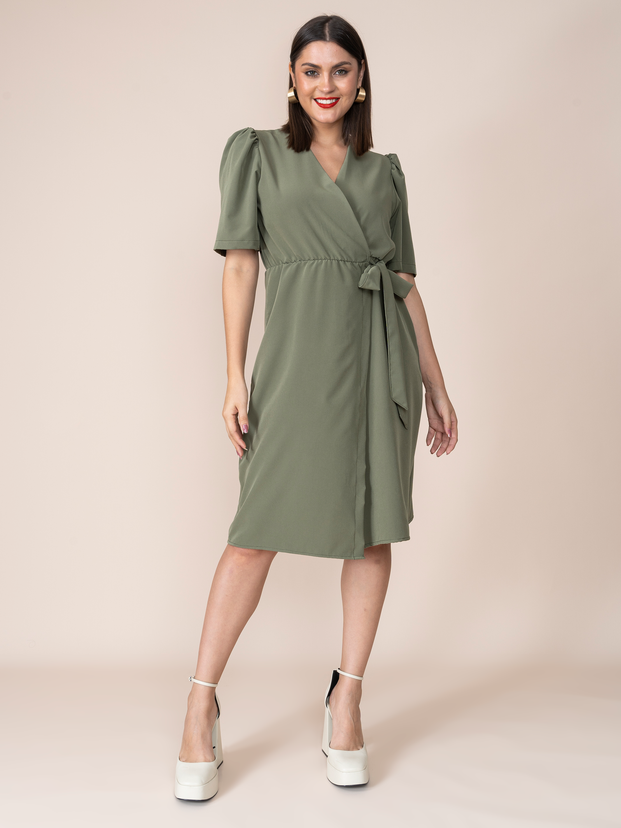 Violetta Green Dress