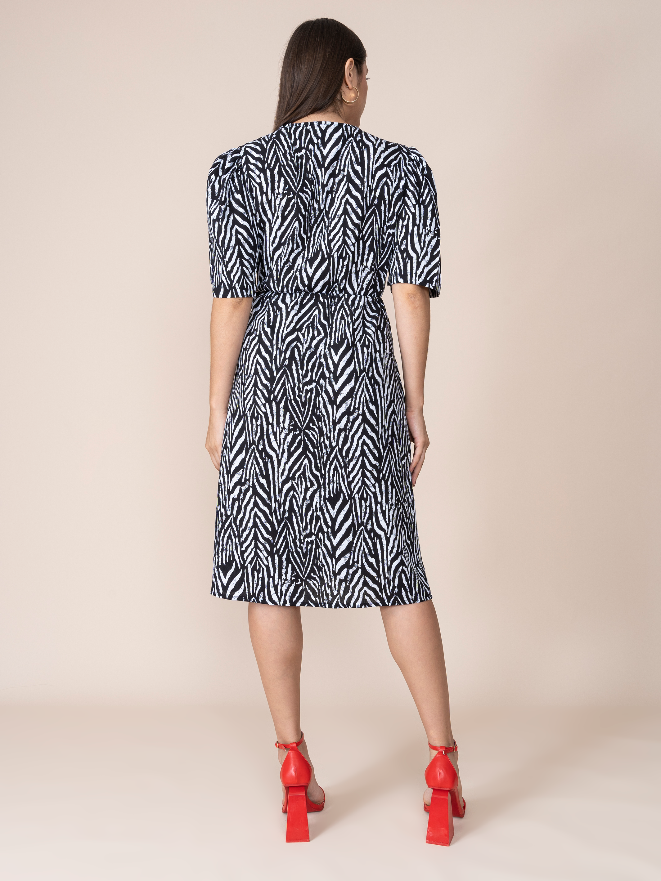 Violetta Zebra Dress