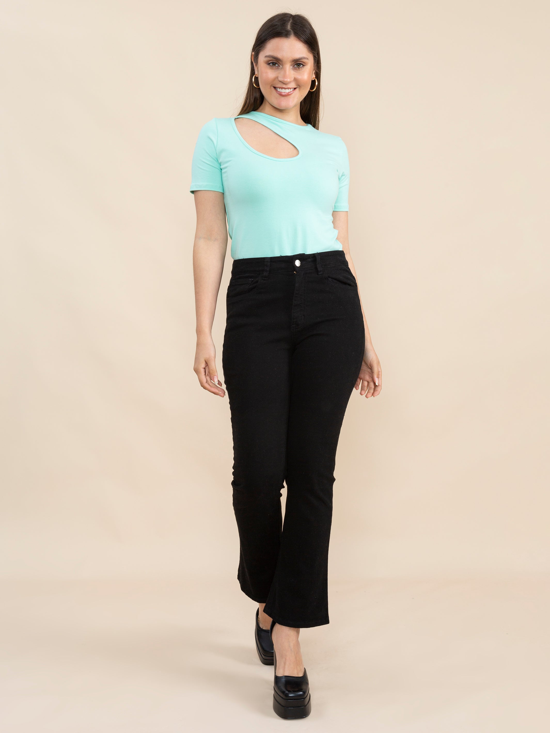 Paola Aqua Bodysuit