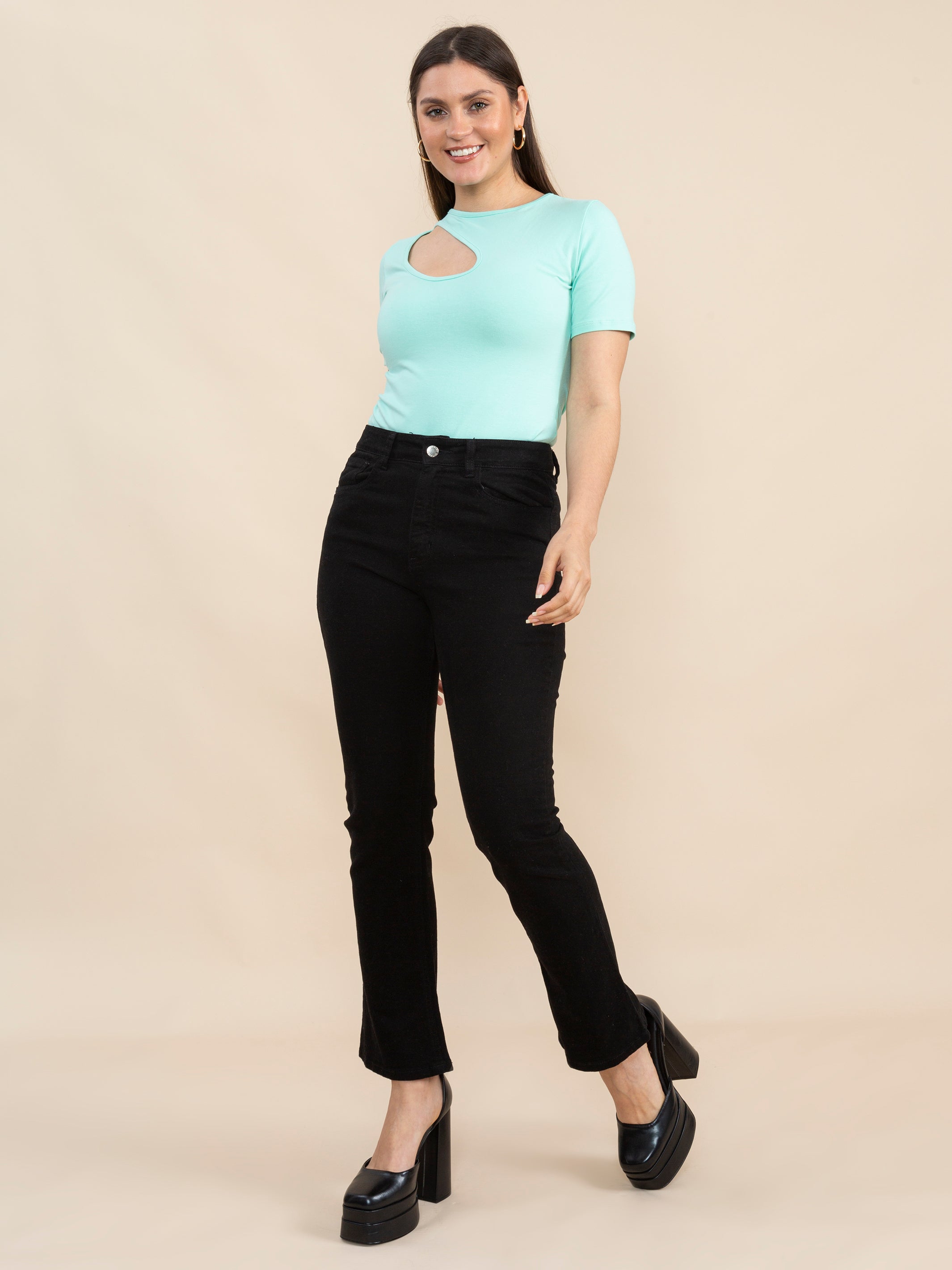Paola Aqua Bodysuit