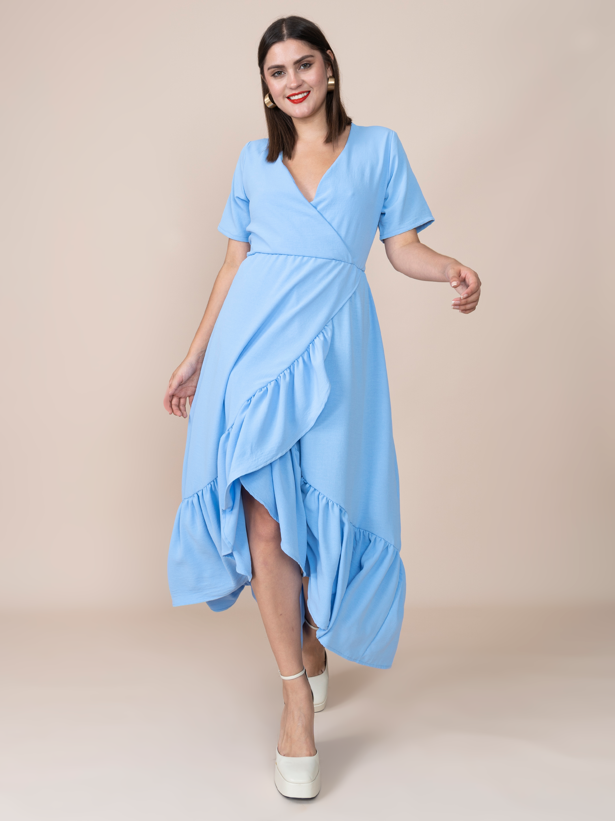 Nicole Cream Dress